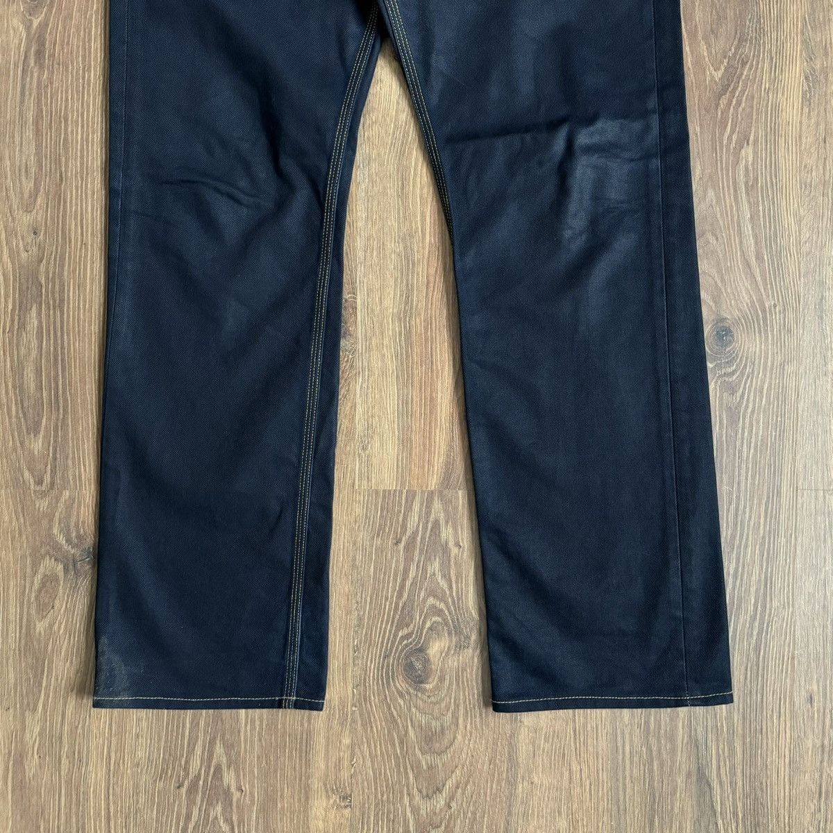 G-Star G-Star Raw Waxed Denim Jeans Pants Men’s 32x32 Navy Blue Size US 32 / EU 48 - 3 Thumbnail