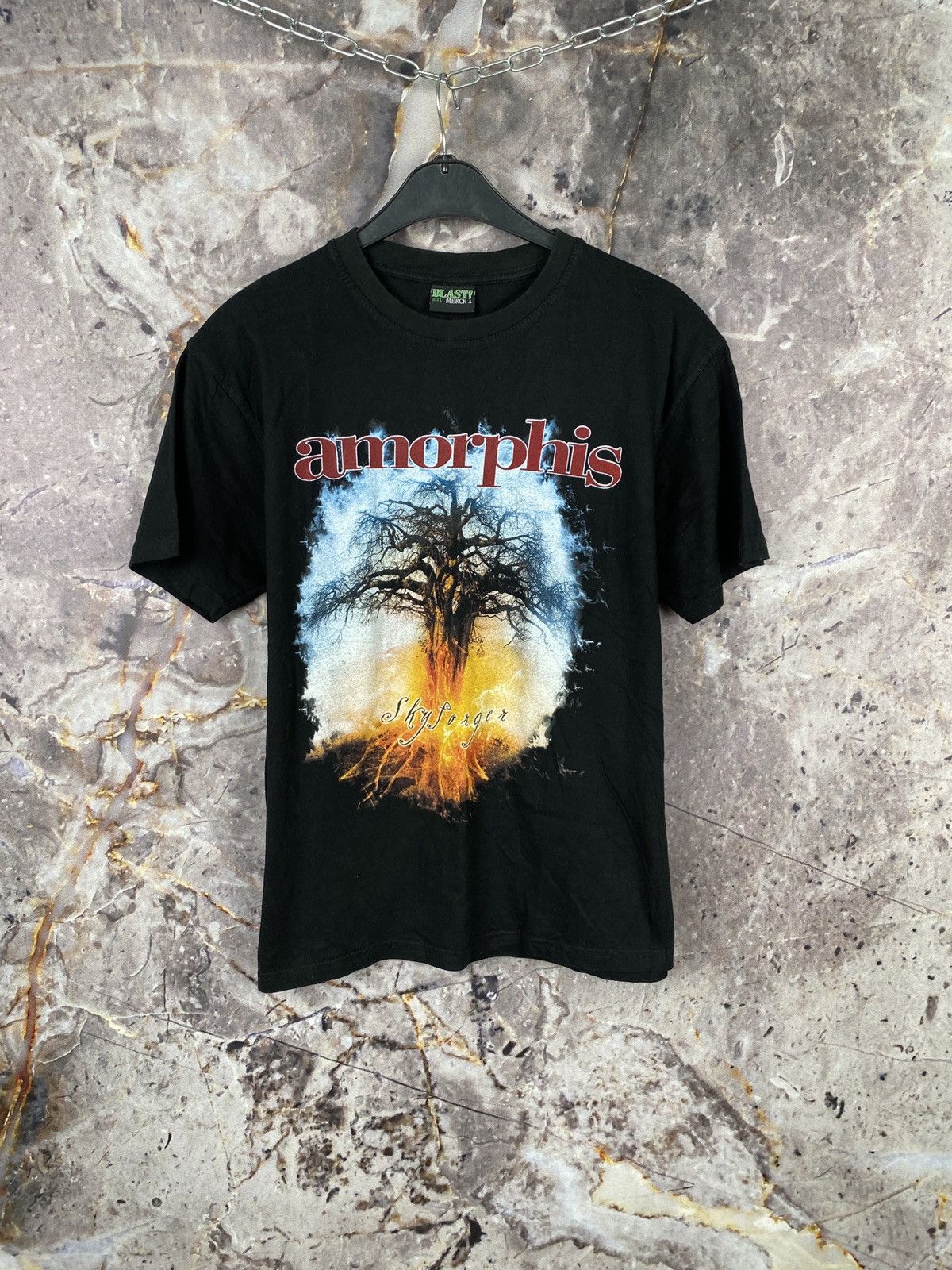 Band Tees × Vintage Men’s Amorphis T-Shirt Rock Band Streetwear Size Large Size US L / EU 52-54 / 3 - 2 Thumbnail