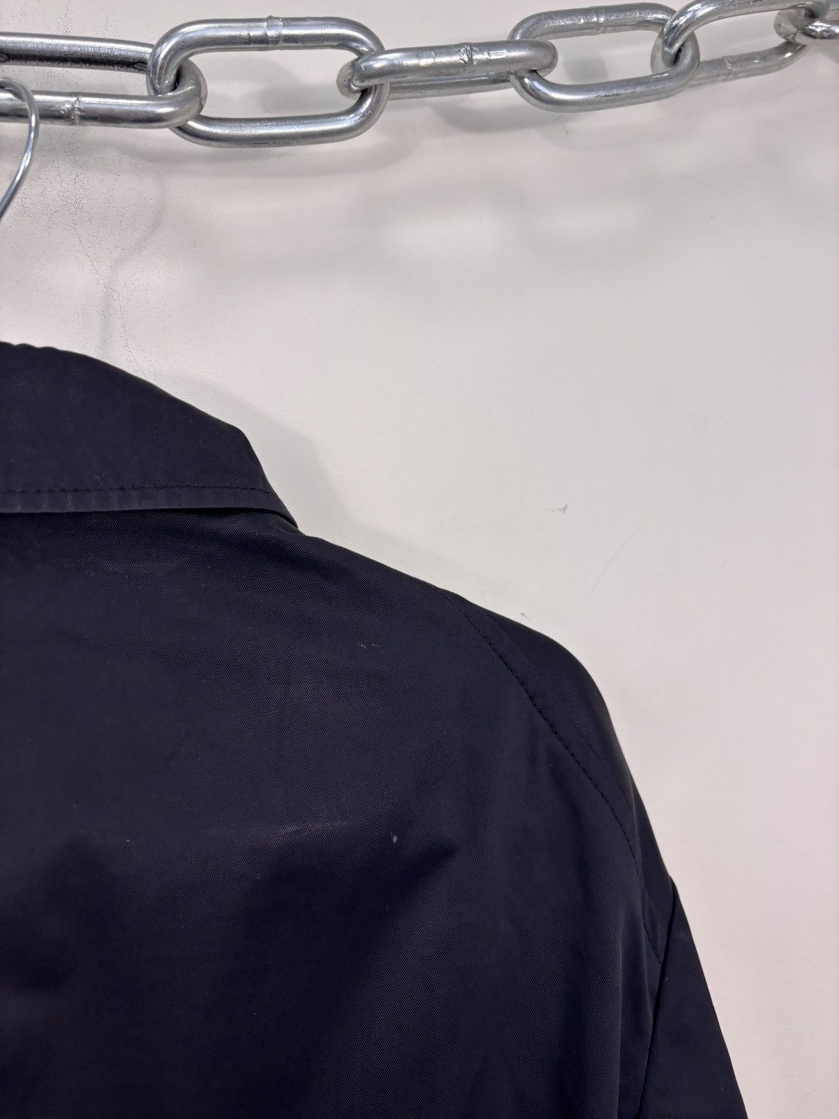 Kenzo Kenzo Homme Men’s Black Cotton Nylon Blend Trench Coat Size US M / EU 48-50 / 2 - 23 Thumbnail
