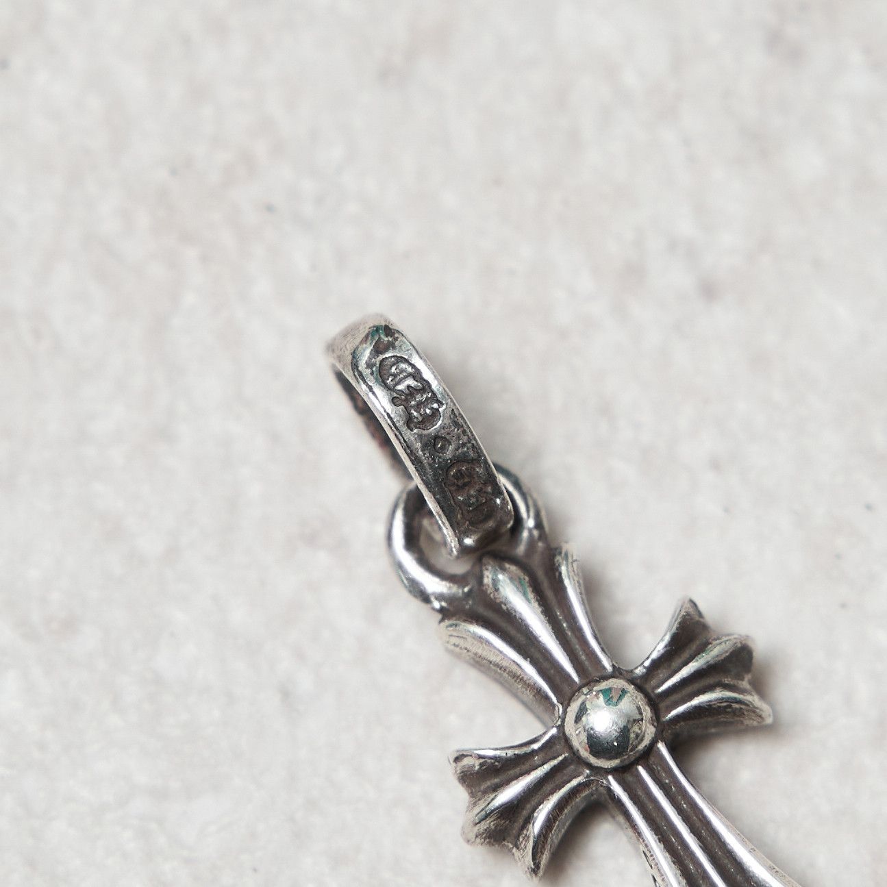 Chrome Hearts CHROME HEARTS Cross Baby Fat Sliver Pendant Diamond Size ONE SIZE - 3 Thumbnail