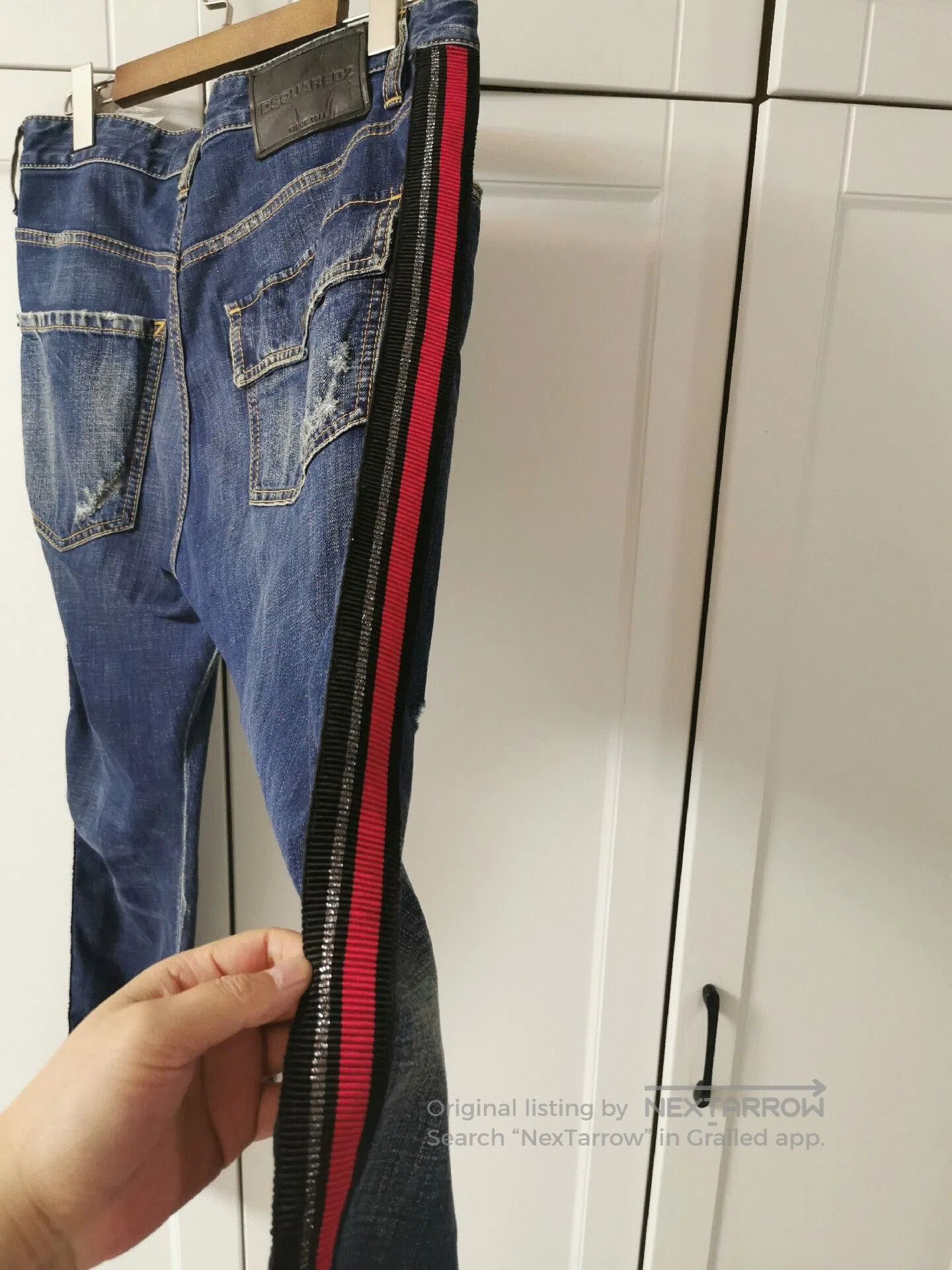 Dsquared2 DSquared2 Denim Pants with Side Stripes. Size US 30 / EU 46 - 3 Thumbnail