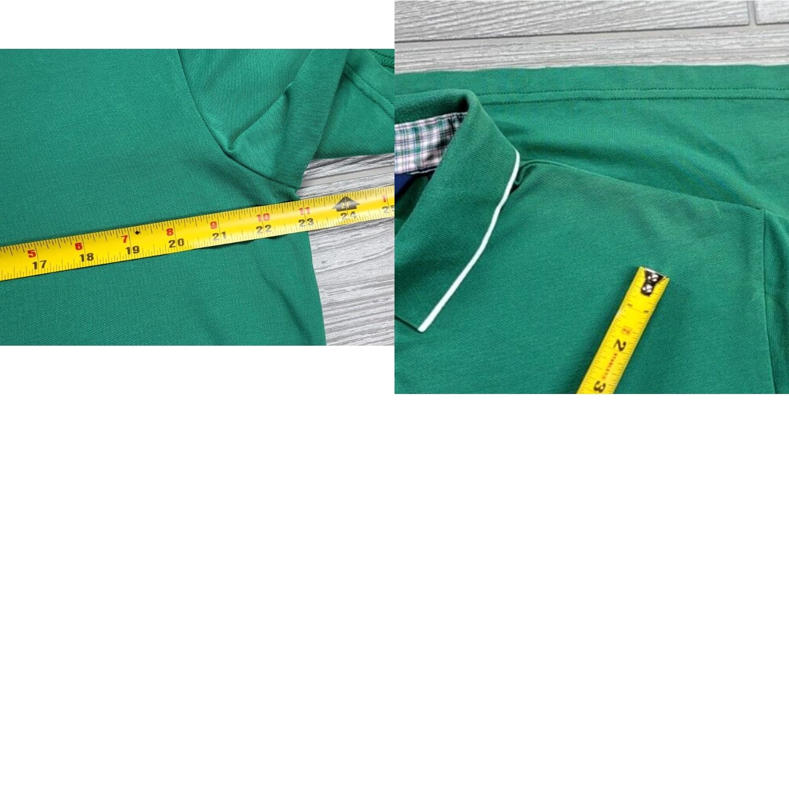 Polo Ralph Lauren Polo Golf Ralph Lauren Shirt Mens Short Sleeve Polo Green Logo Embroidered Contrast Collar L Size US L / EU 52-54 / 3 - 9 Thumbnail