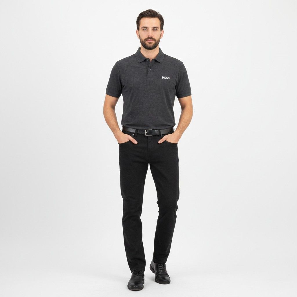 Hugo Boss Hugo Boss Men 38 Trousers Charcoal Viscose Vintage 9106 Size US 38 / EU 54 - 1 Thumbnail