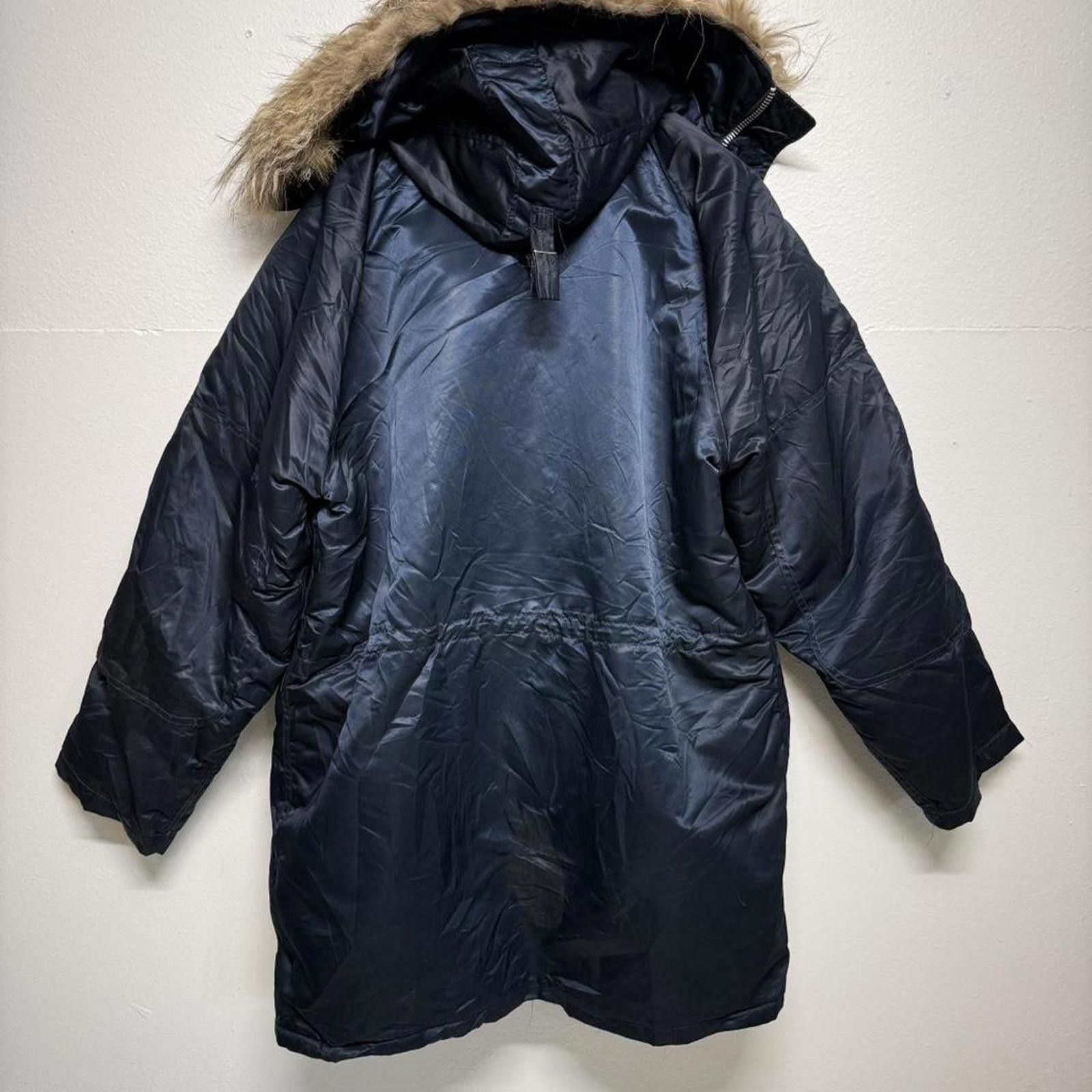 Other True vintage navy blue vintage 1970s military parka Size L Size US L / EU 52-54 / 3 - 4 Thumbnail