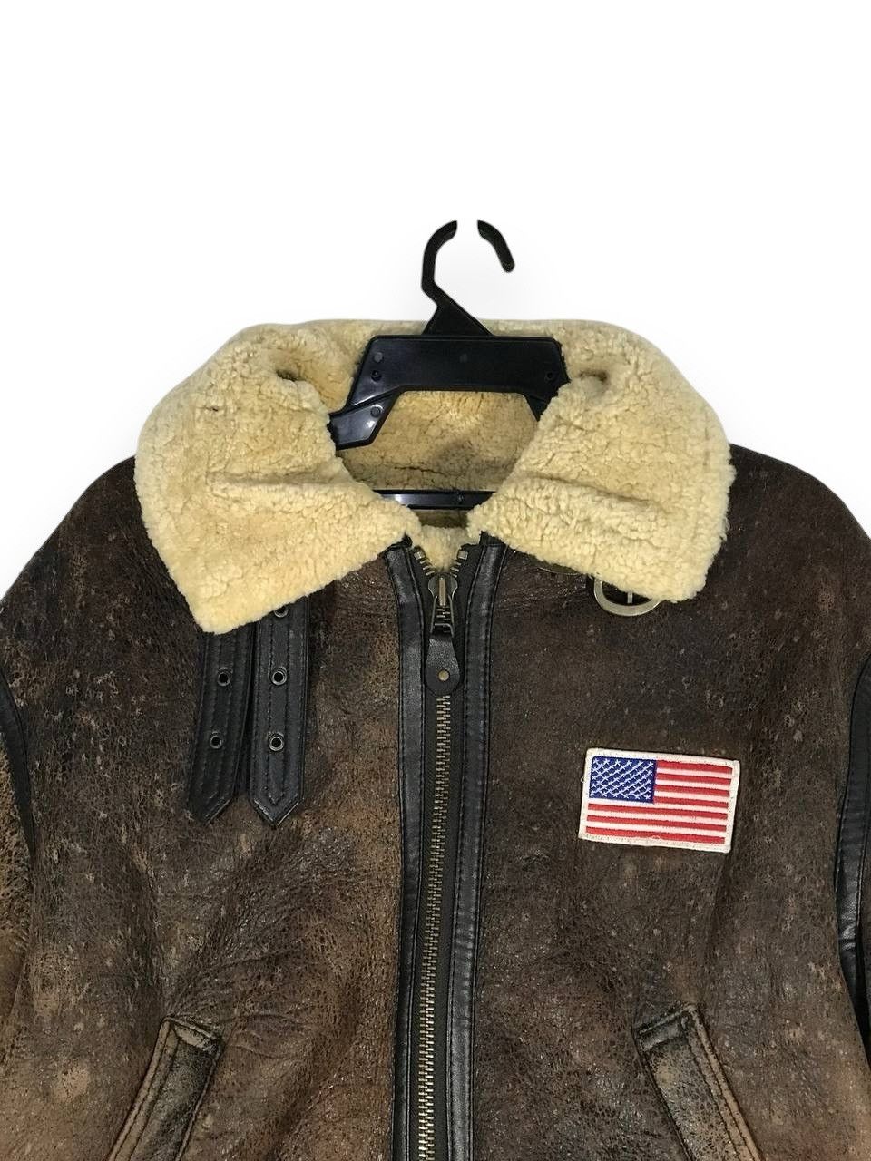 Vintage Vintage B-3 jacket military army sherpa skin ww1 American Size US M / EU 48-50 / 2 - 2 Thumbnail