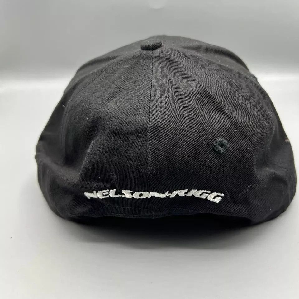 Other Nelson Rigg Hat Men Black Motorcycle Route One Snap Back Cap Size ONE SIZE - 5 Thumbnail