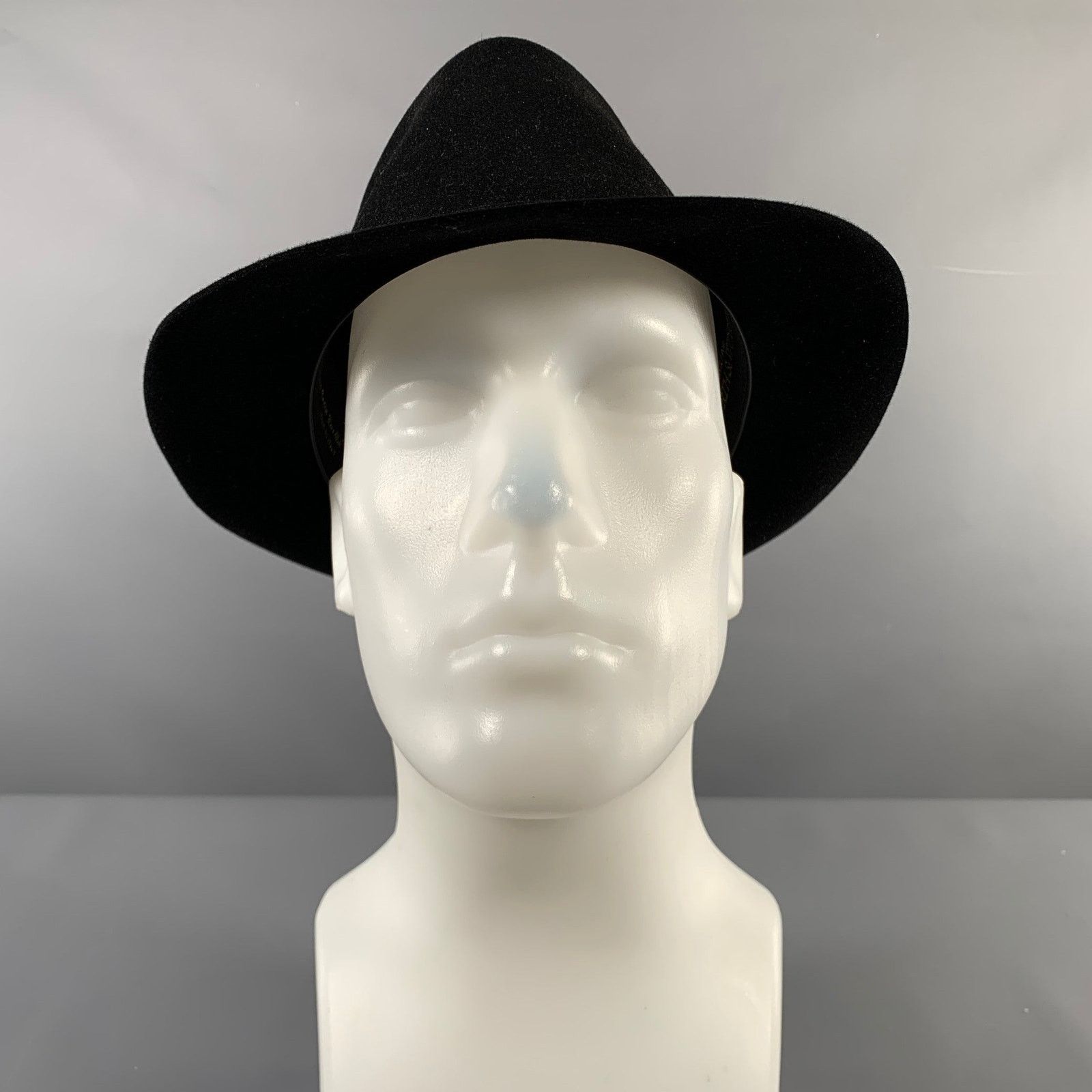 Other WORTH & WORTH Size 61 Black Hats Size ONE SIZE - 2 Thumbnail