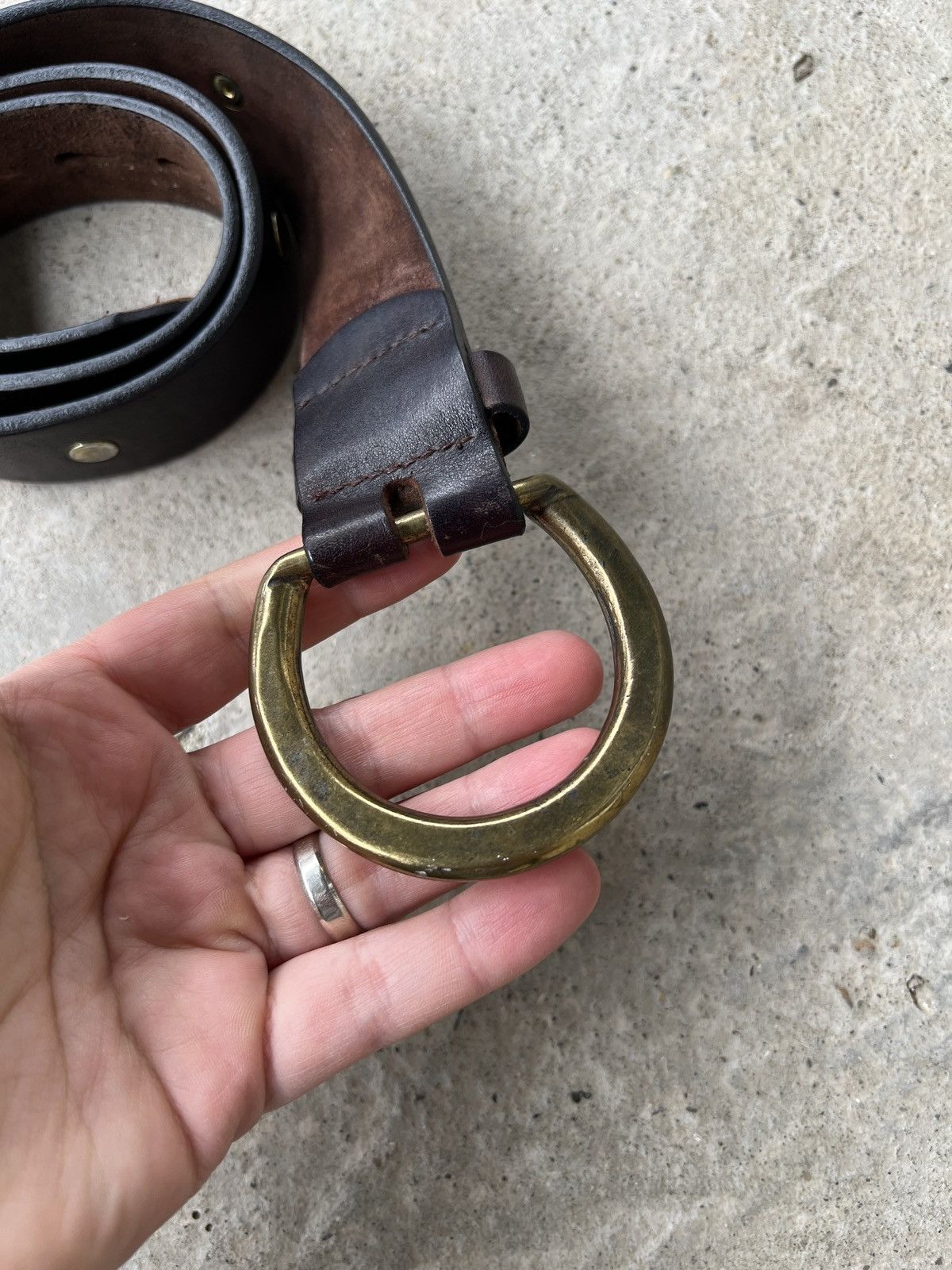 Replay Replay Leather Belt Size ONE SIZE - 3 Thumbnail