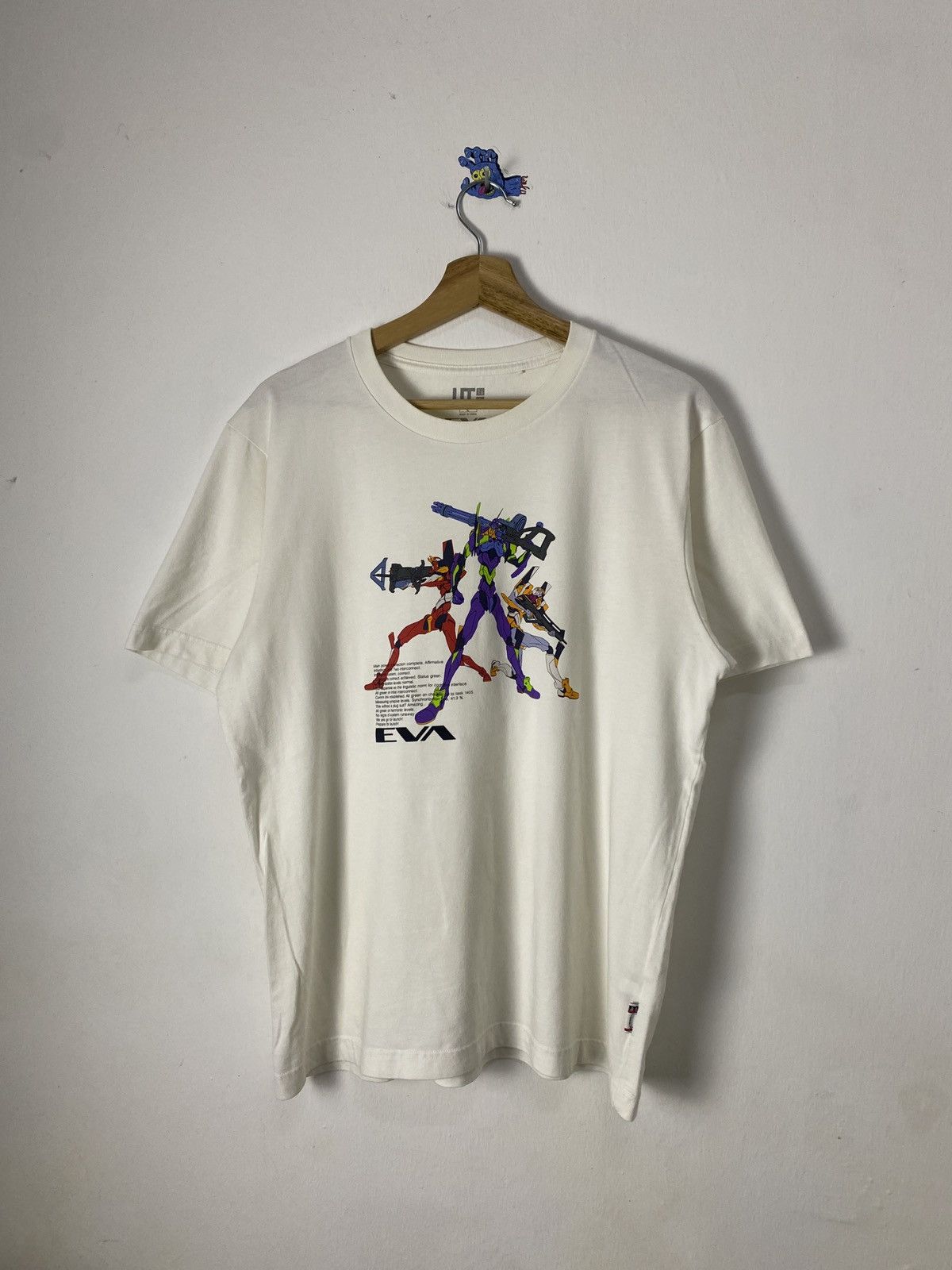 Anime × Japanese Brand Neon Genesis Evangelion Anime Tee Size US XL / EU 56 / 4 - 1 Thumbnail