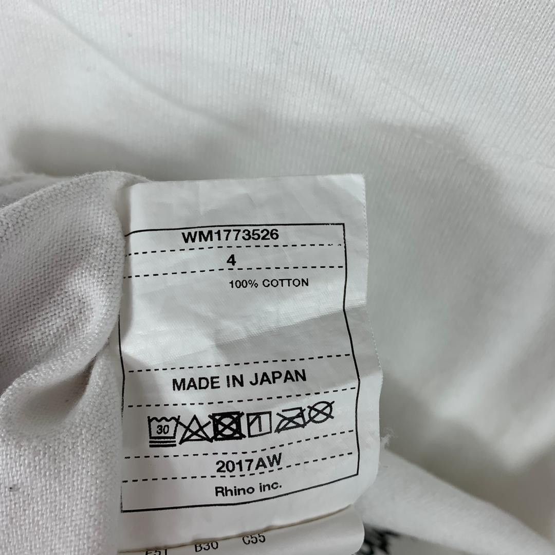 White Mountaineering White Mountaineering 2017AW Logo Hem Long Sleeve Shirt Size US L / EU 52-54 / 3 - 11 Thumbnail