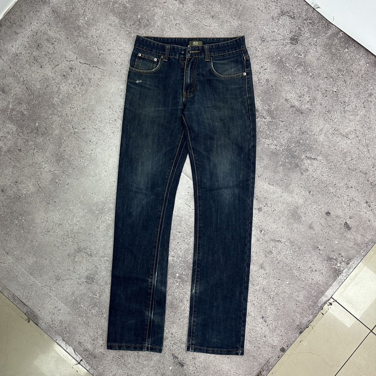 Iceberg Vintage 90s Iceberg Italy Royal Company straight jeans y2k Size US 30 / EU 46 - 2 Thumbnail