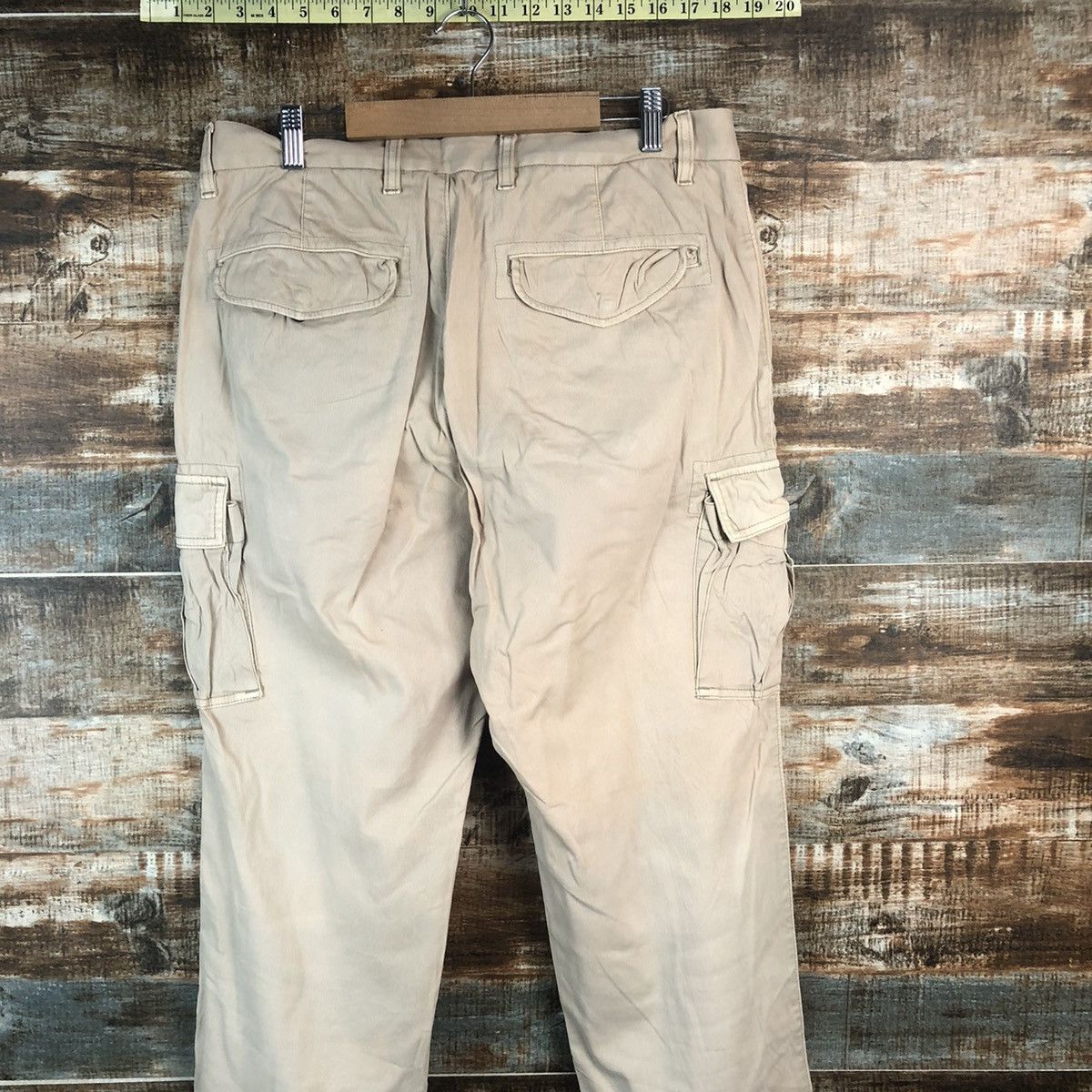 Other DL Uniqlo Brown Cargo Mutlipocket Pants #C711 Size US 34 / EU 50 - 14 Thumbnail