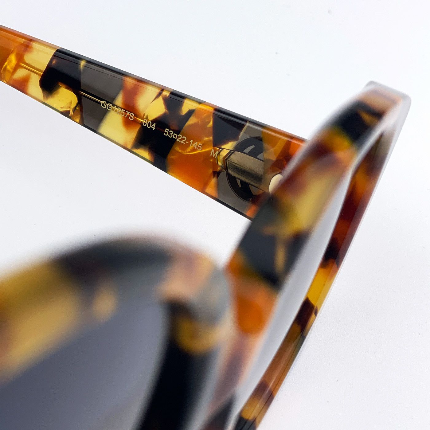 Gucci NEW Gucci GG1257S 004 Butterfly Oversized Women Sunglasses Size ONE SIZE - 9 Thumbnail
