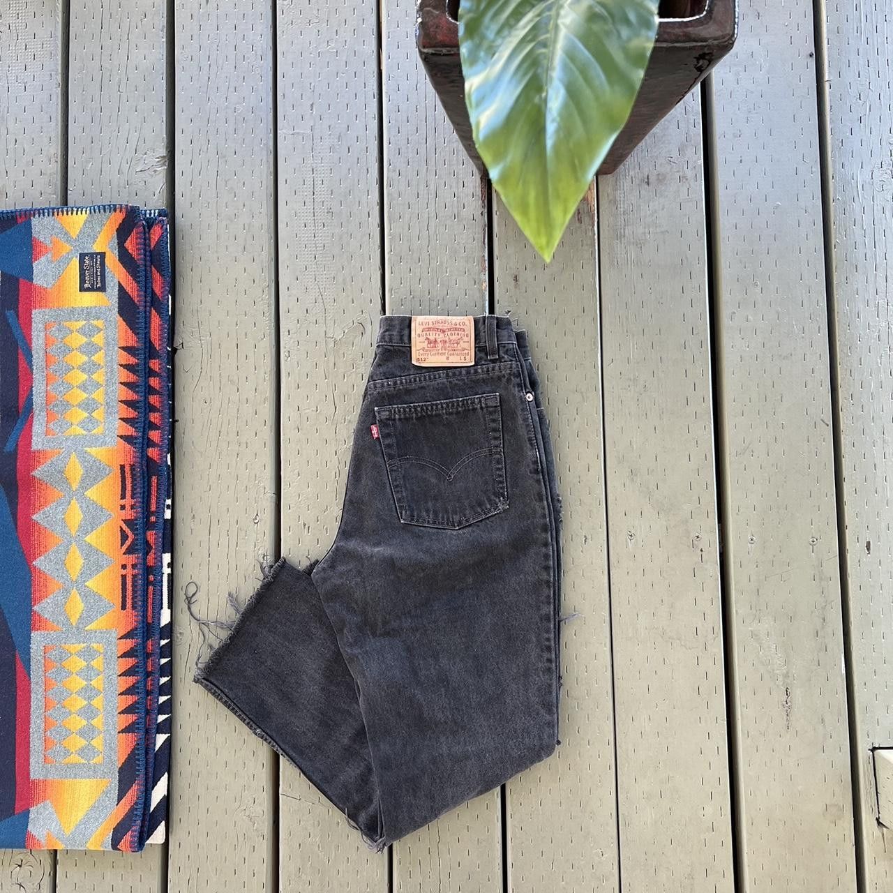 Levi's × Vintage Vintage 90s Levis 512 Black Jeans Size US 30 / EU 46 - 3 Thumbnail