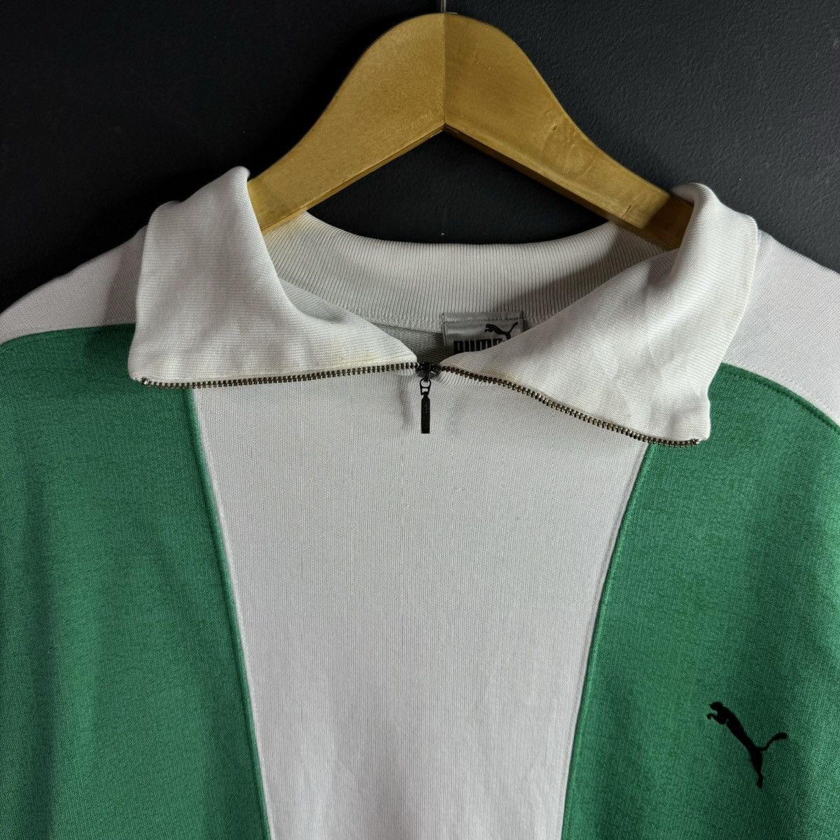 Puma Vintage Puma Italia Y2K Three Tones Sweatshirt Size US M / EU 48-50 / 2 - 3 Thumbnail