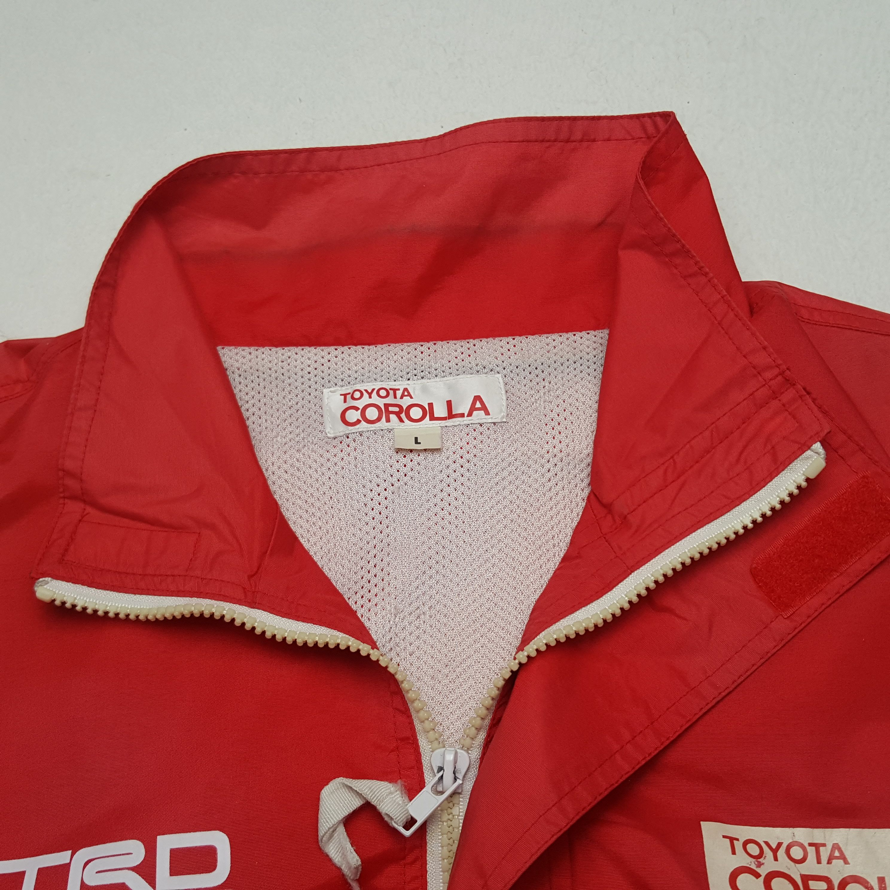 Japanese Brand × Vintage Vintage TRD Toyota Racing Development Windbreaker Jacket Size US L / EU 52-54 / 3 - 5 Thumbnail