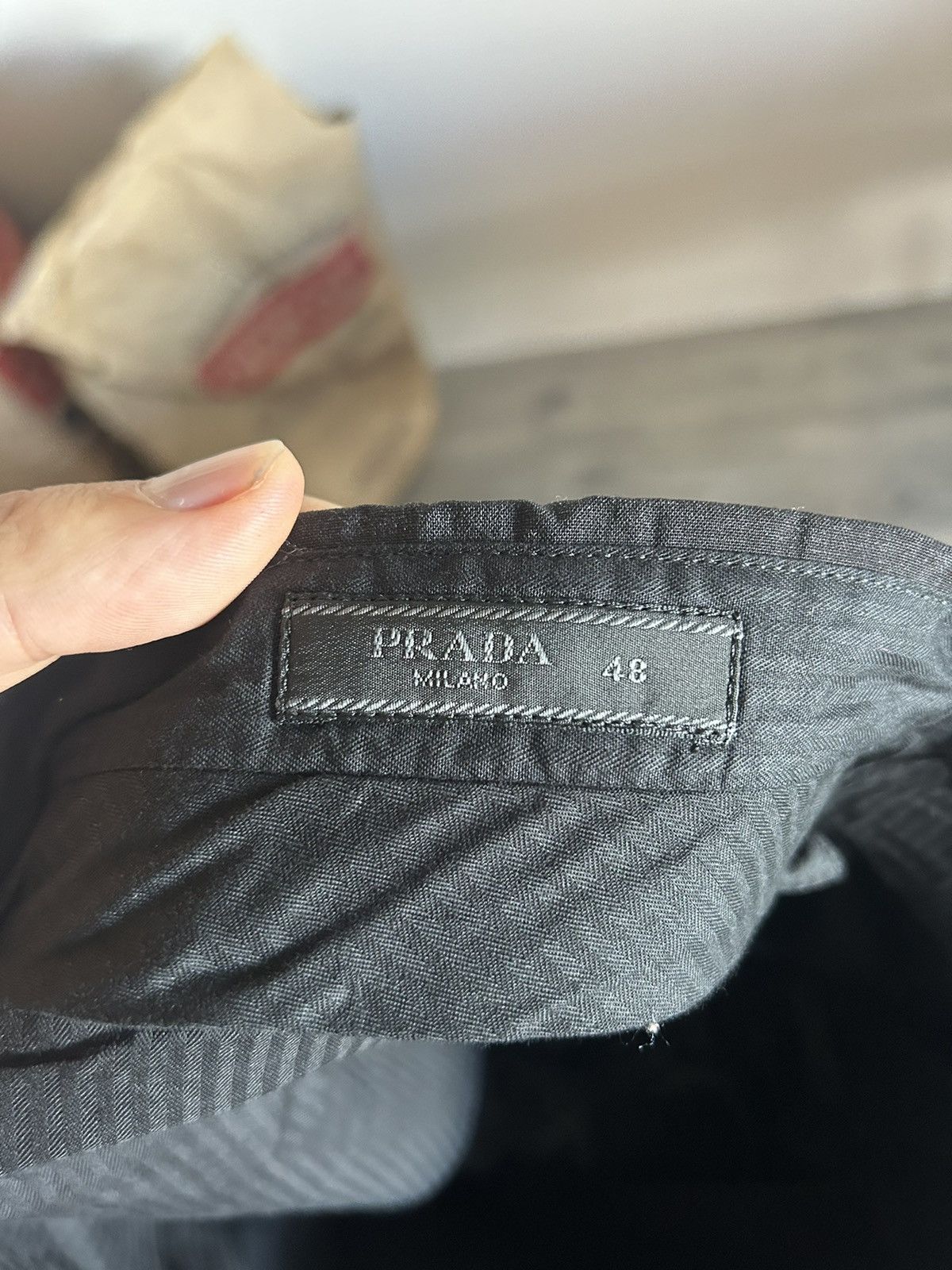 Prada Virgin Wool Pants Size US 32 / EU 48 - 13 Thumbnail
