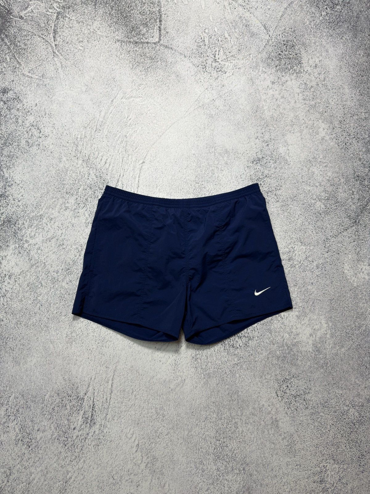 Nike Vintage Nike Shorts Mini Swoosh Logo Y2K Drill 90s Size L Size US 34 / EU 50 - 1 Thumbnail