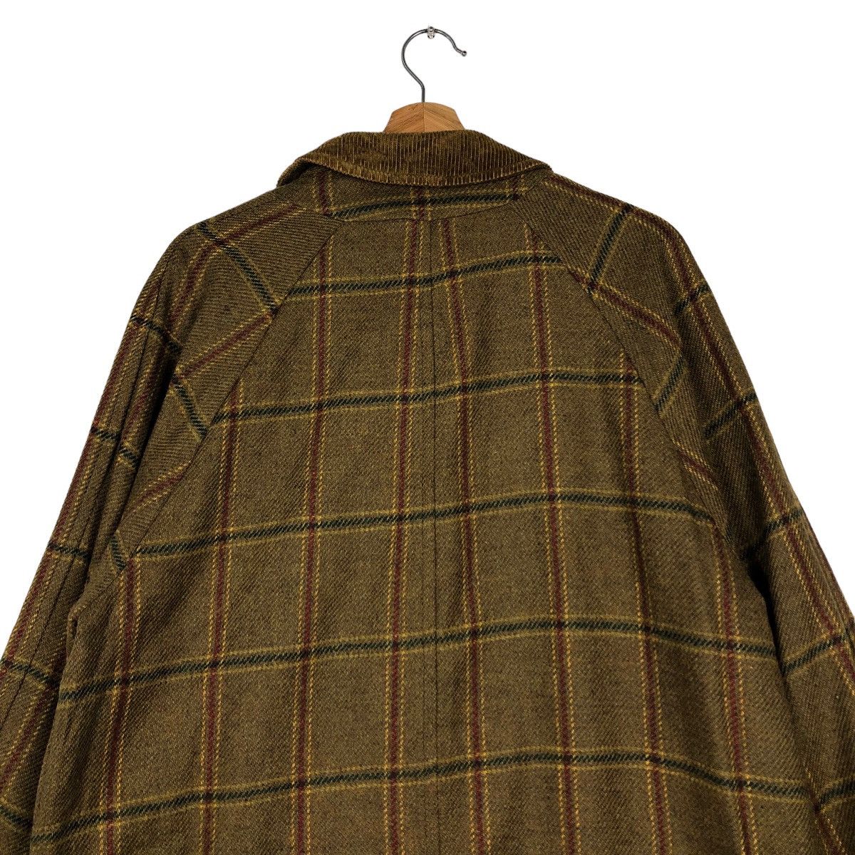 DAKS 🔥Vintage Wool Jacket Daks Fly Herringbone Tartan Design Size US M / EU 48-50 / 2 - 9 Thumbnail