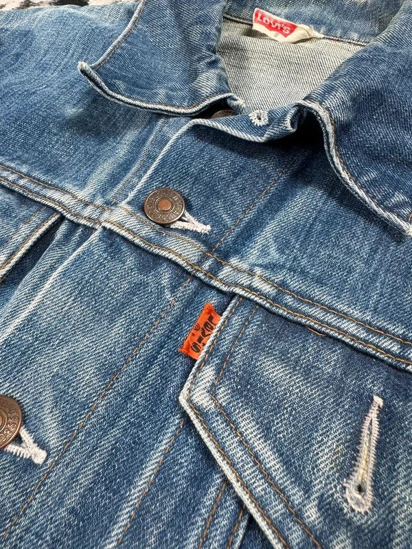 Levi's Vintage katana denim jacket Levis blue S orange tab Size S / US 4 / IT 40 - 4 Thumbnail