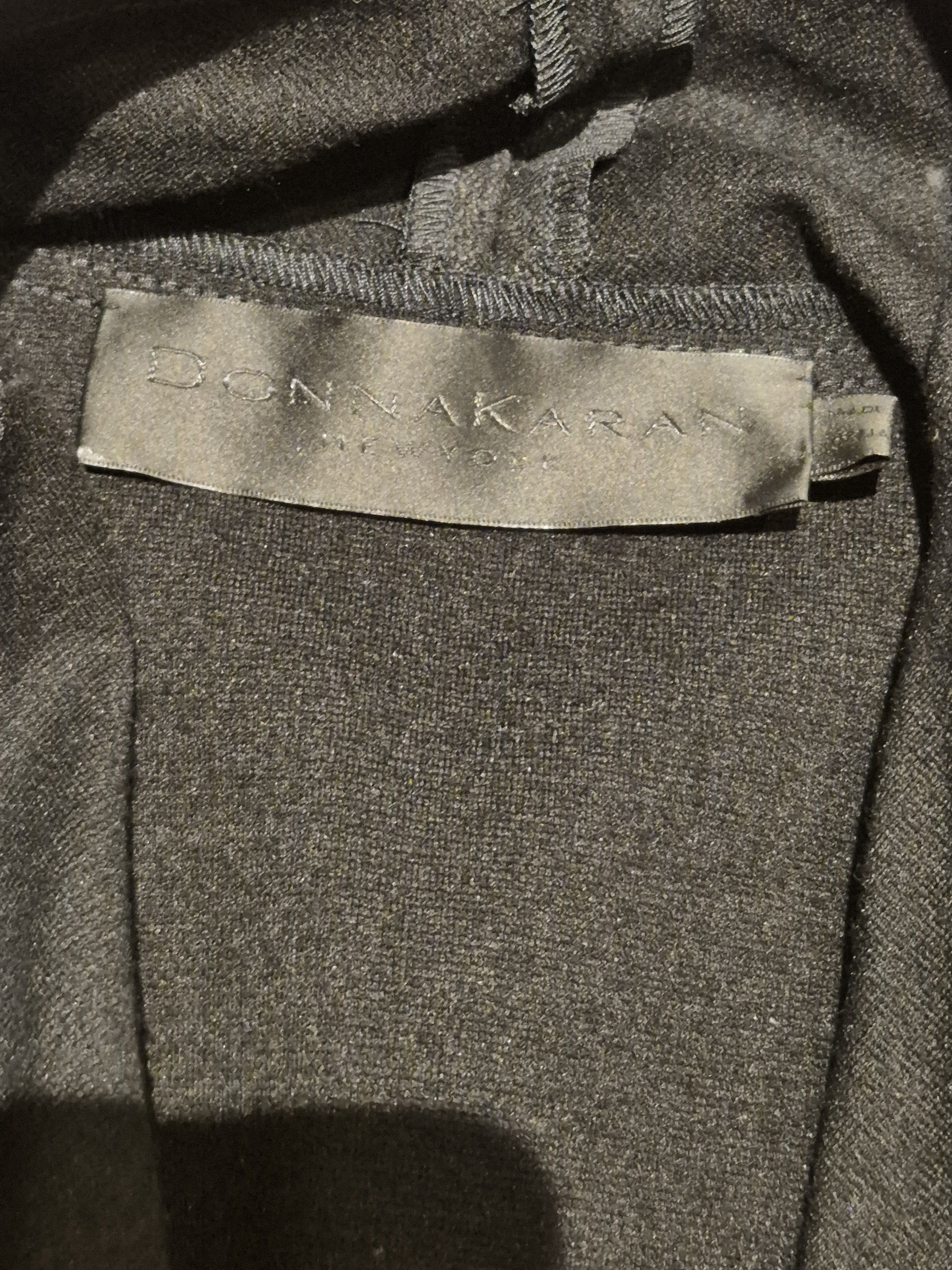 Donna Karan Donna Karan black peplum fitted jacket Size S / US 4 / IT 40 - 7 Thumbnail