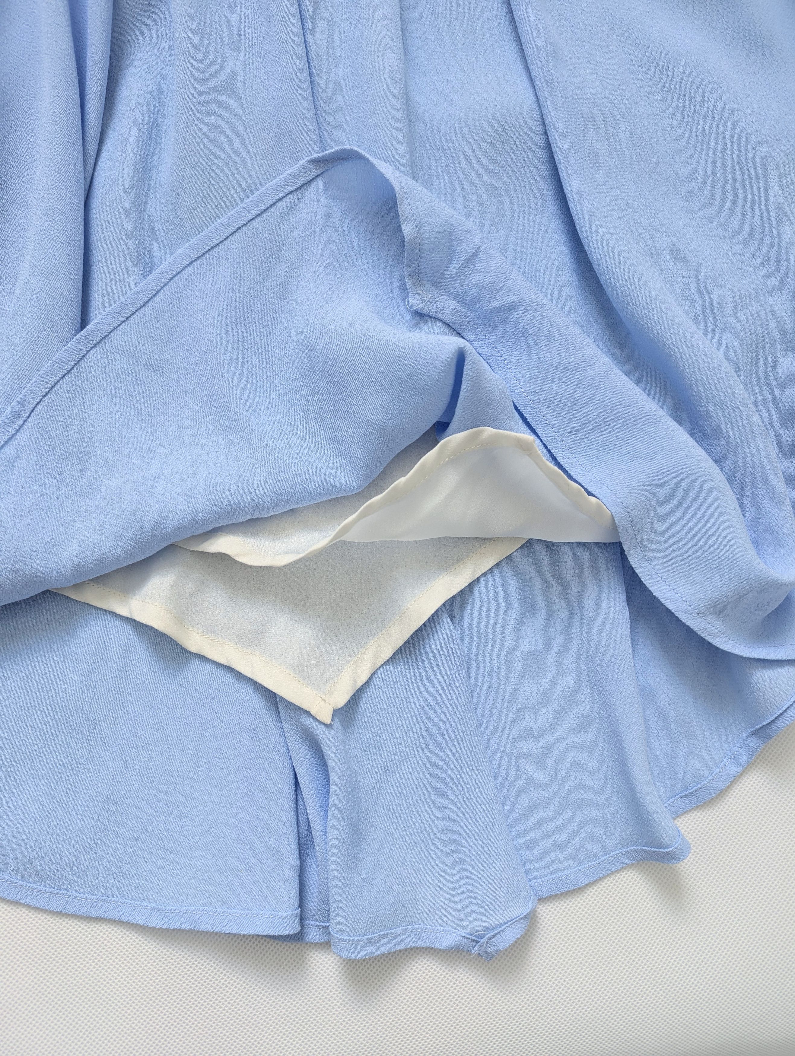 NBD Light blue backless NBD mini dress flared side zipper y2k Size M / US 6-8 / IT 42-44 - 5 Thumbnail