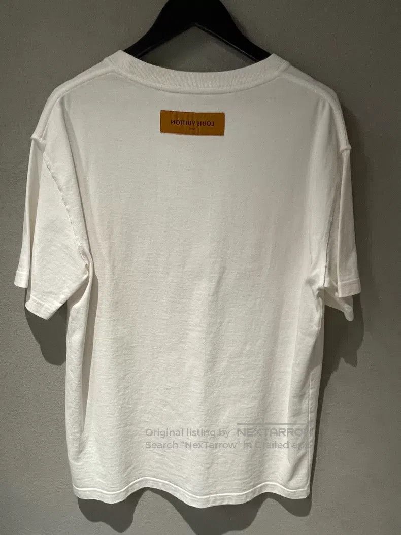 Louis Vuitton Louis Vuitton White three-dimensional graffiti logo short Size US M / EU 48-50 / 2 - 2 Thumbnail