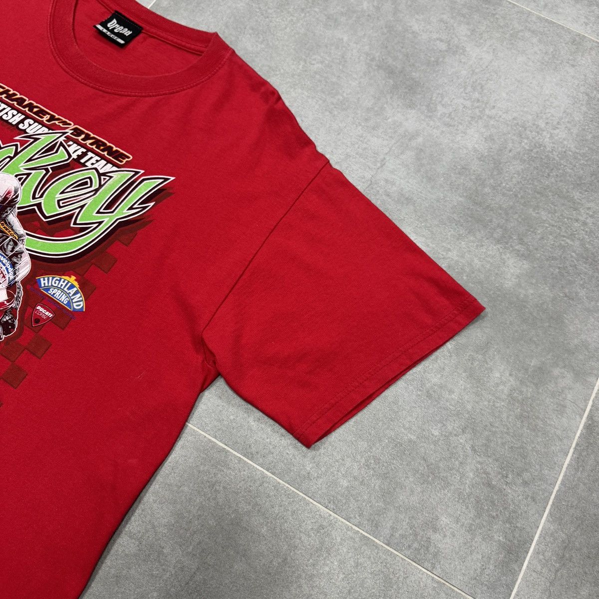 Ducati × Vintage Vintage Byrne Shane #8 Shakey Ducati Racing 2002 T-Shirt Size US L / EU 52-54 / 3 - 6 Thumbnail
