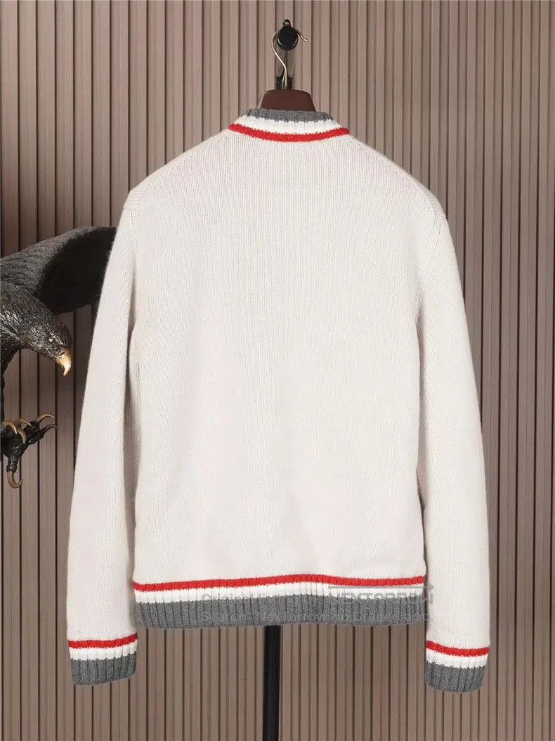 Loro Piana Loro Piana Men's Knit Baseball Jacket. Size US L / EU 52-54 / 3 - 2 Thumbnail