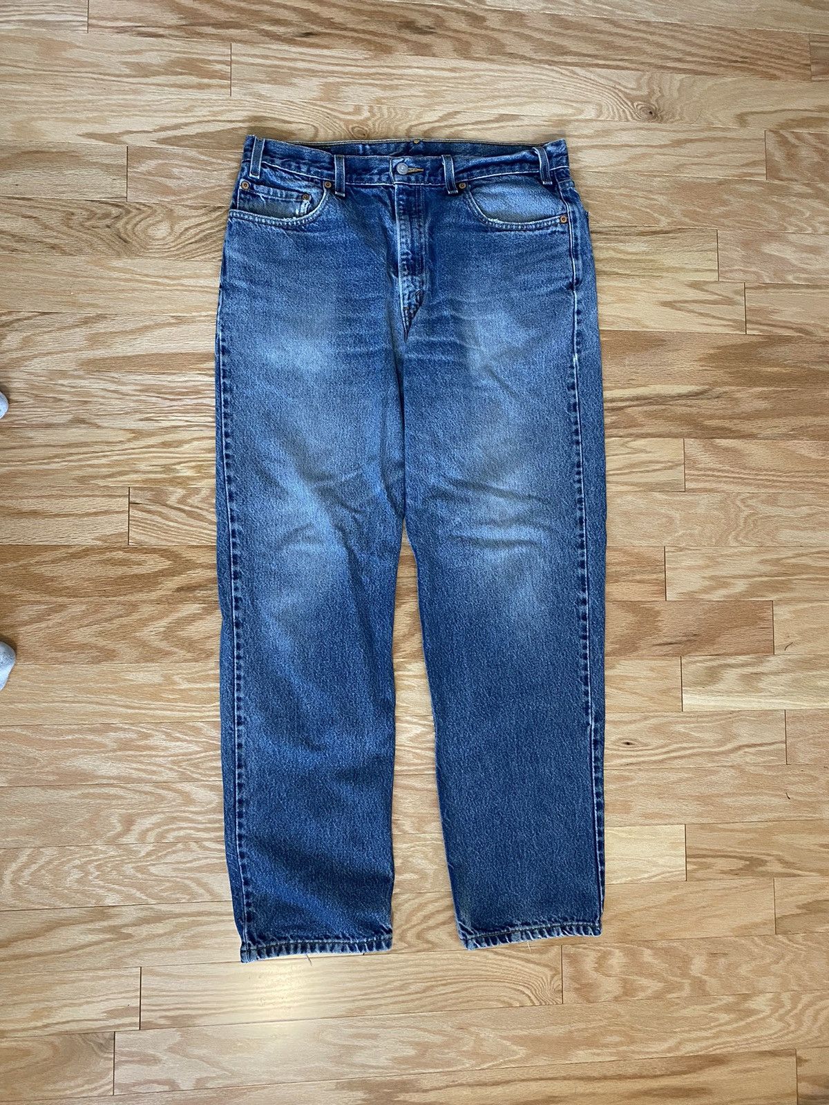 Levi's × Vintage Levi’s 550 Baggy Vintage Faded Jeans Size US 36 / EU 52 - 1 Thumbnail