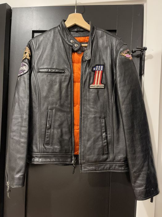 Wilson leather harley outlet davidson jacket