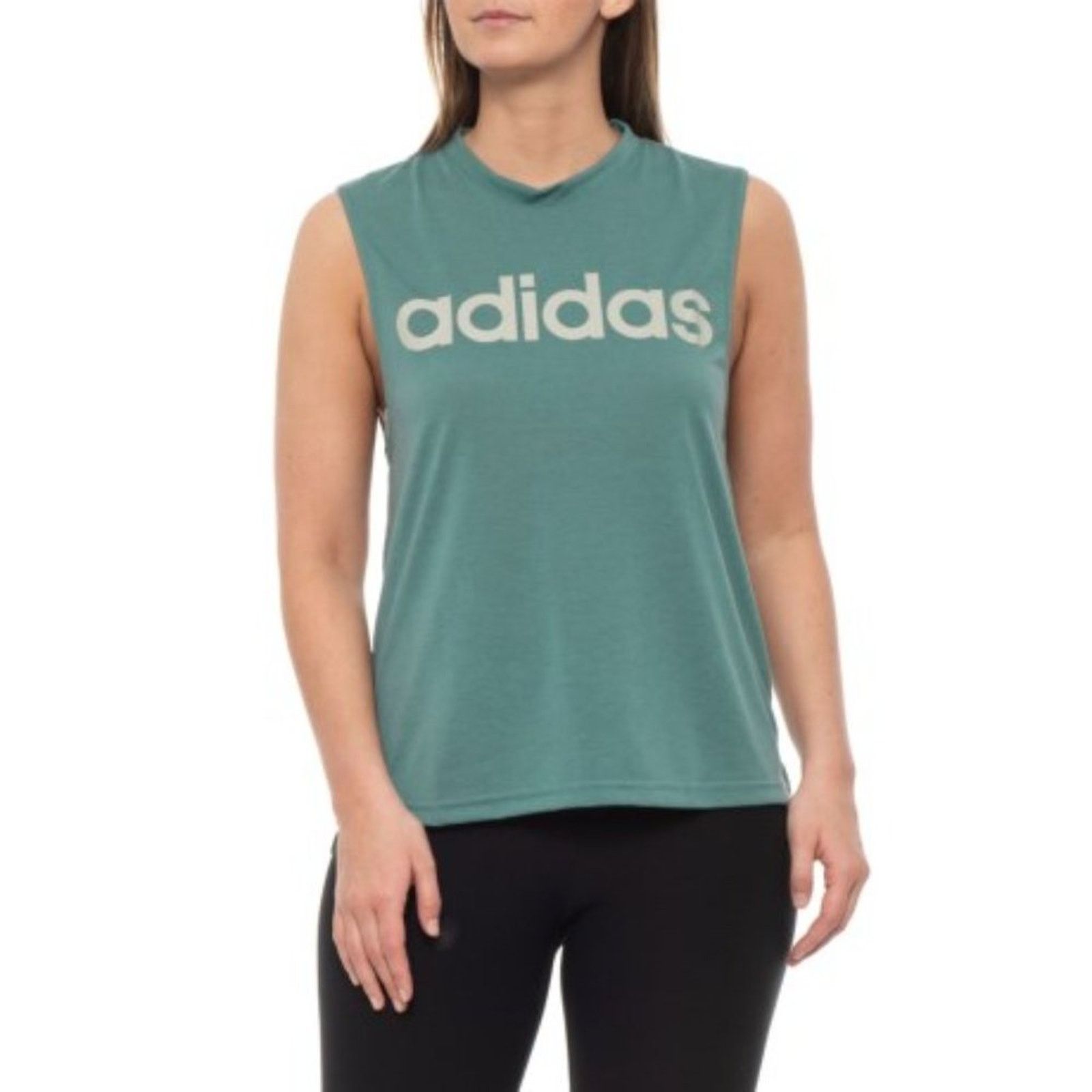 Adidas Adidas Raw Green Dash Tank Top Size S / US 4 / IT 40 - 7 Thumbnail