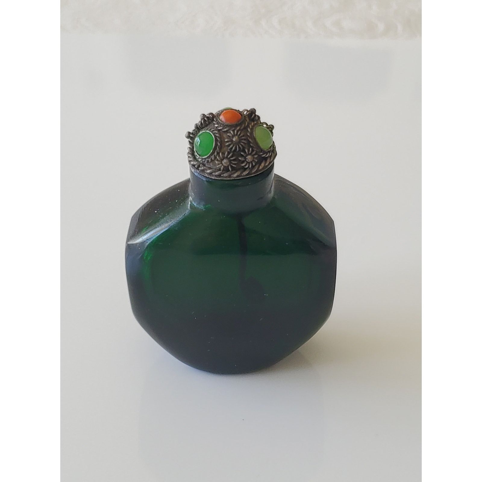 Other Vintage Emerald Green Chinese Snuff Bottle Size ONE SIZE - 4 Thumbnail