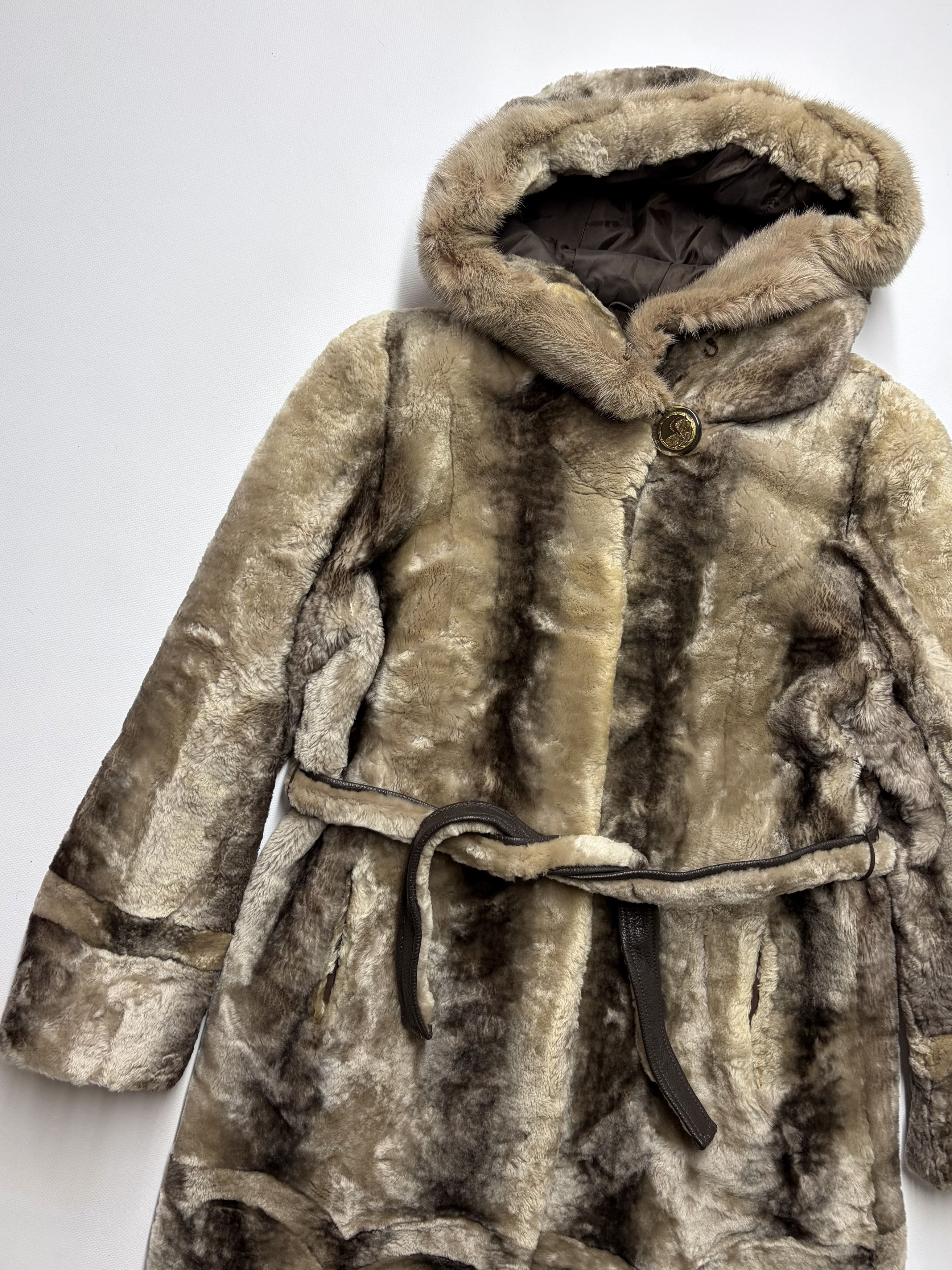 Vintage Vintage Women's Real Fur Coat Size XL / US 12-14 / IT 48-50 - 4 Thumbnail