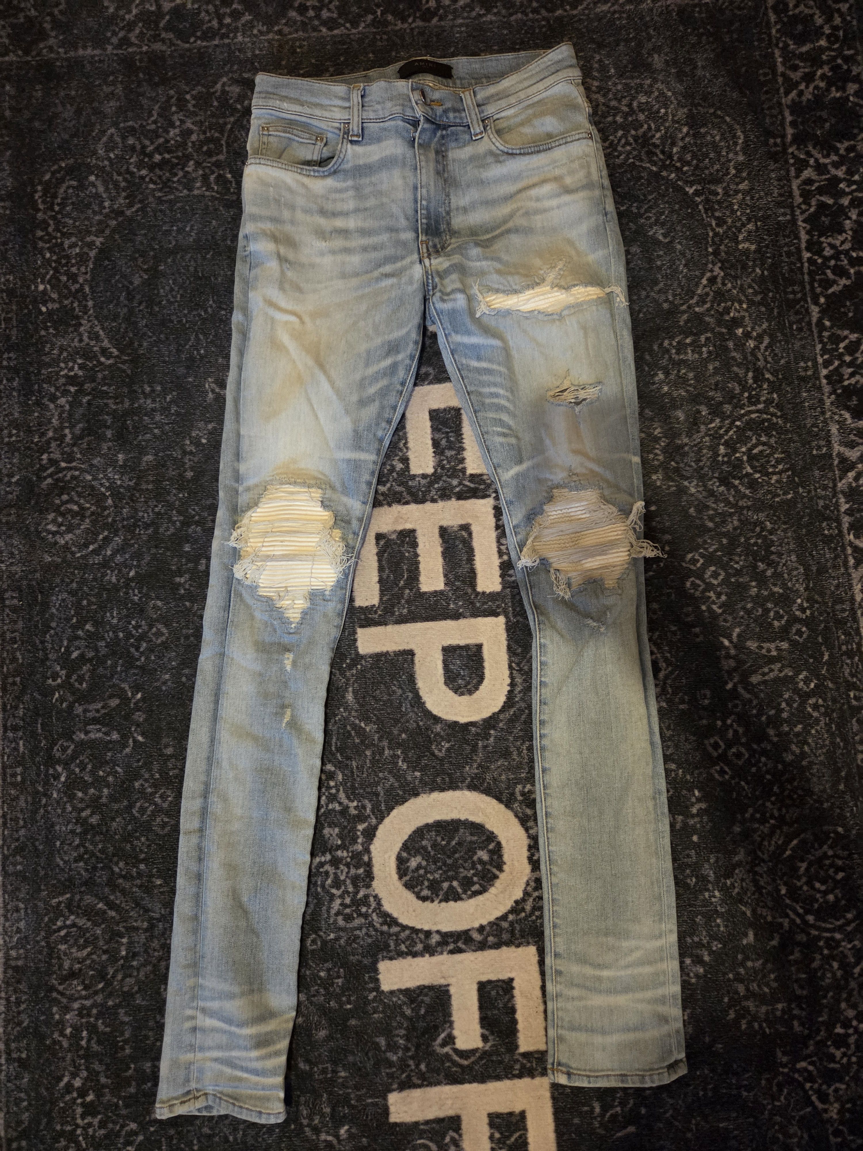 Amiri Amiri mx1 size 31 Size US 31 - 1 Thumbnail
