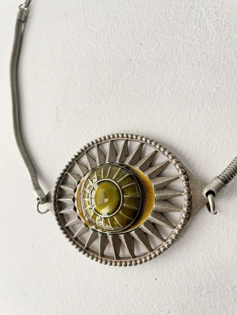 Jean Paul Gaultier Jean Paul Gaultier Big-eyed snake chain necklace 2504-Nexta Size ONE SIZE - 3 Thumbnail