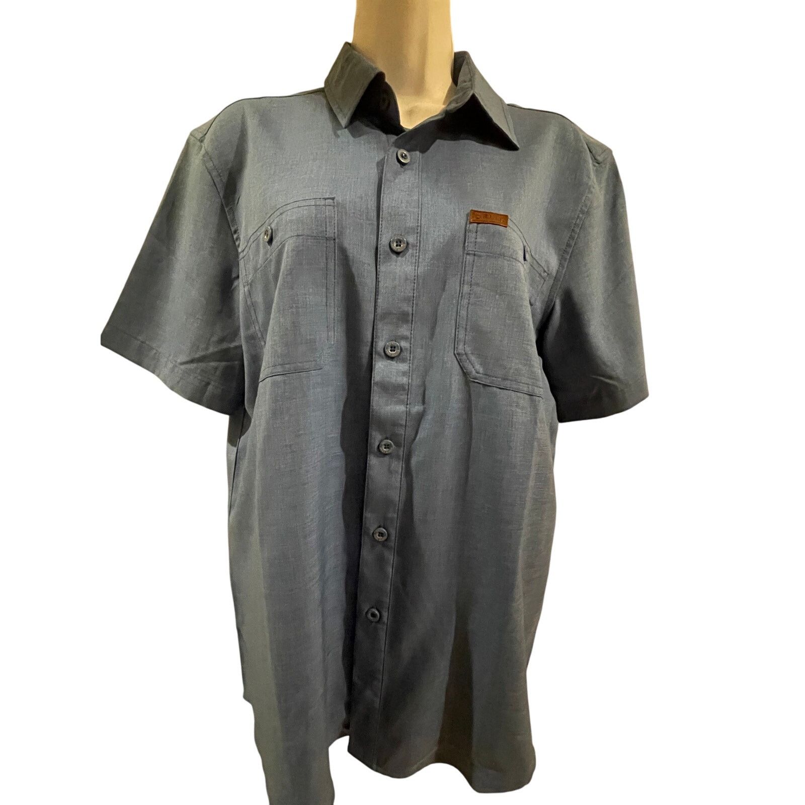 Orvis ORVIS Men’s Blue Short Sleeve Shirt (Size S) Size US S / EU 44-46 / 1 - 5 Thumbnail