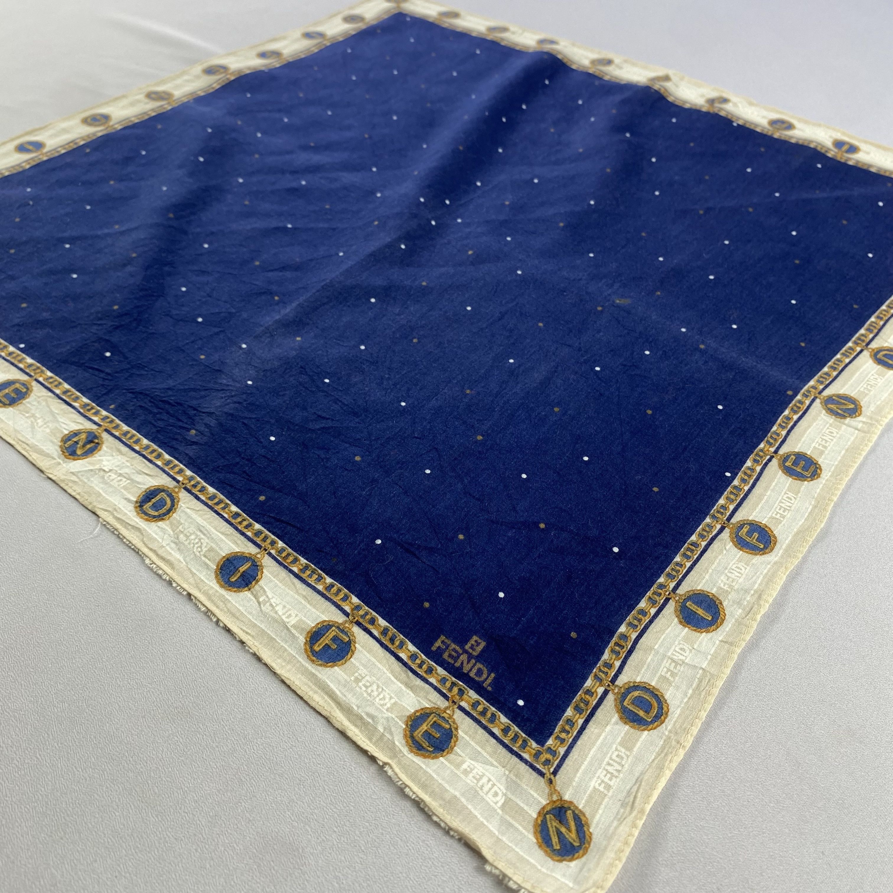 Vintage Fendi Bandana/ Handkerchief / Neckerchief Size ONE SIZE - 4 Thumbnail