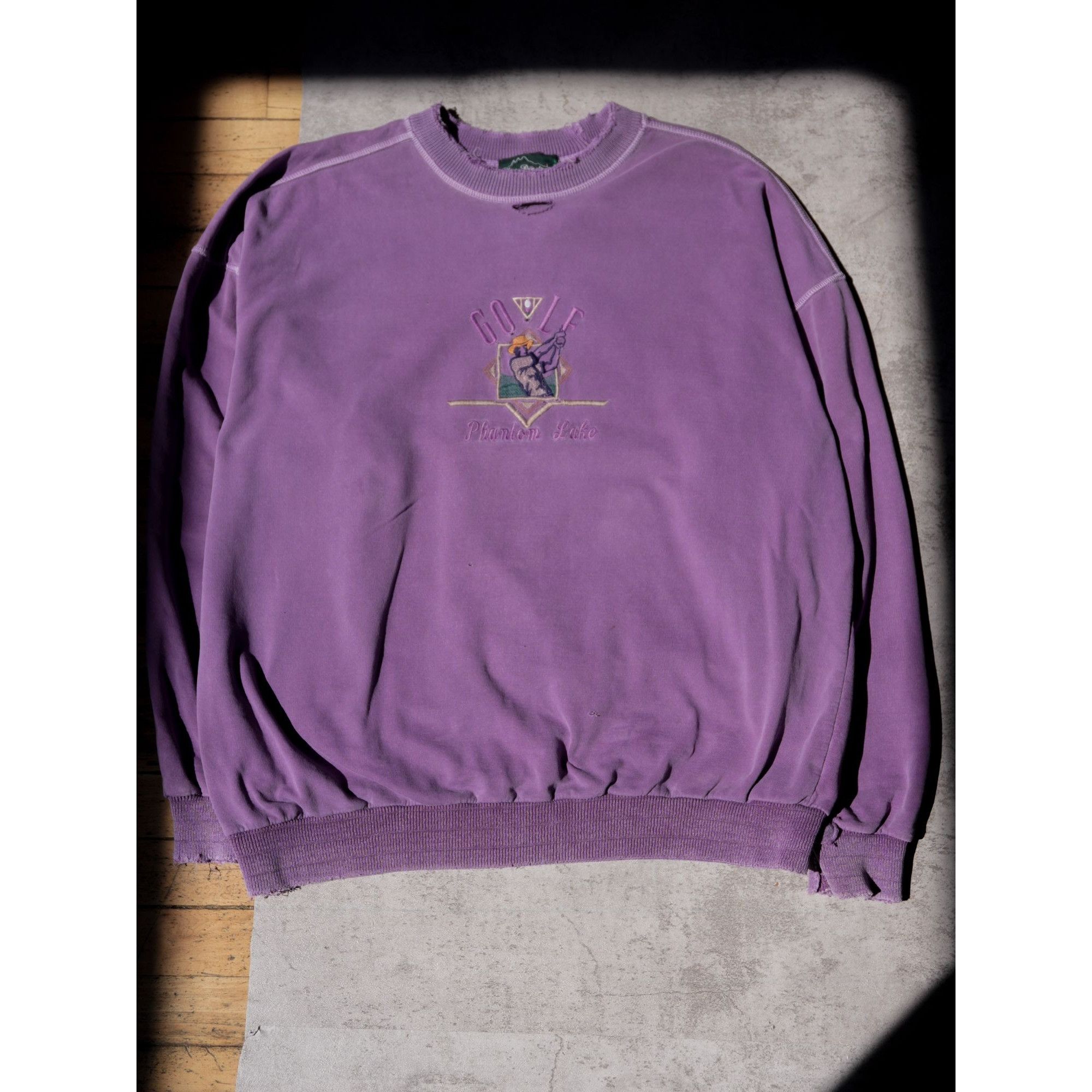 Other Vintage 90s Phantom Lake Golf Crewneck Size US L / EU 52-54 / 3 - 1 Thumbnail