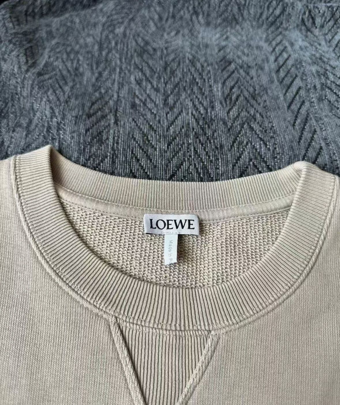 Loewe Loewe New Gray Sweatshirt with Logo Design Size US XS / EU 42 / 0 - 3 Thumbnail