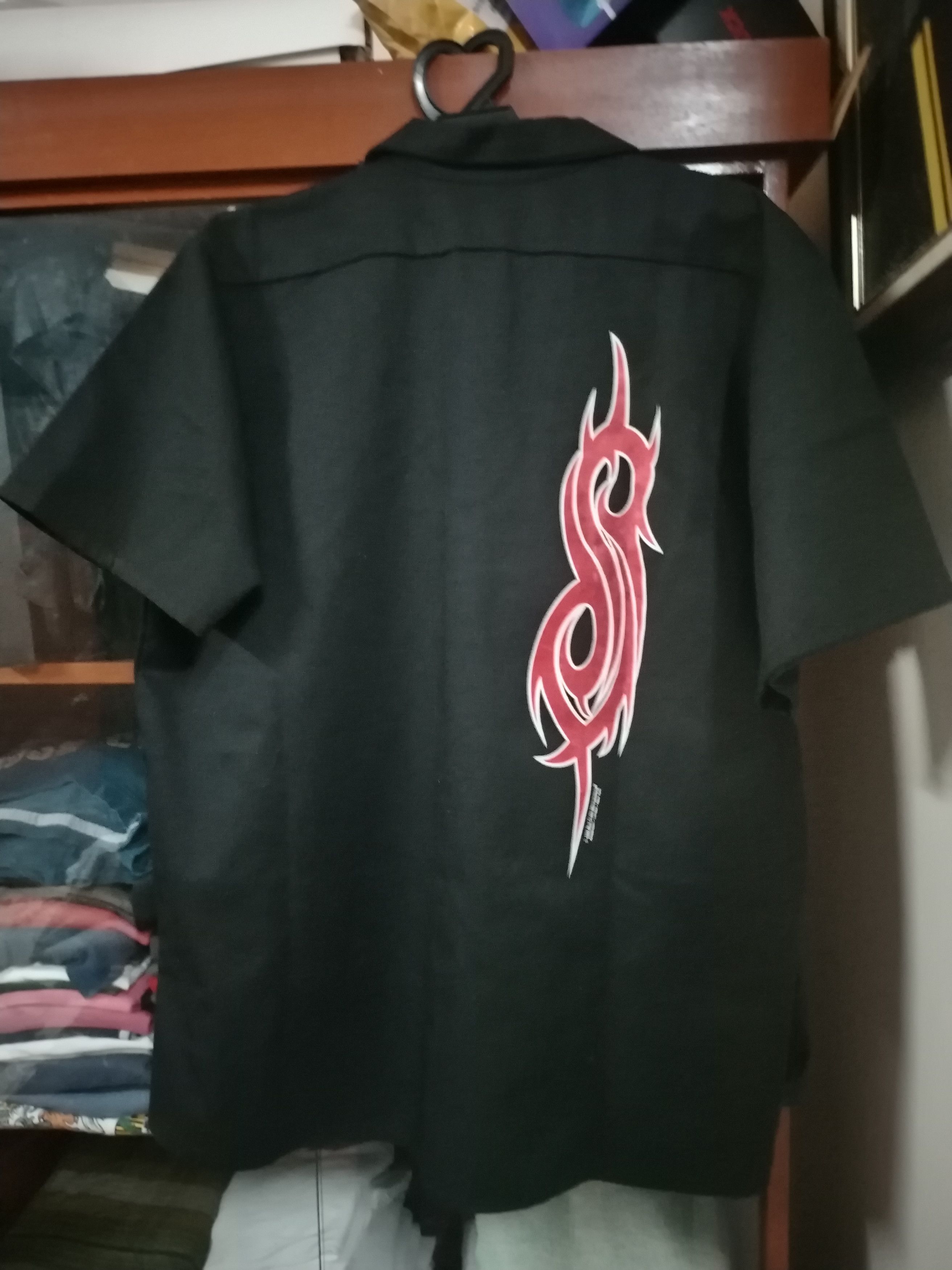 Other Slipknot Blue Grape Work Shirt Rare VTg Size US XL / EU 56 / 4 - 4 Thumbnail