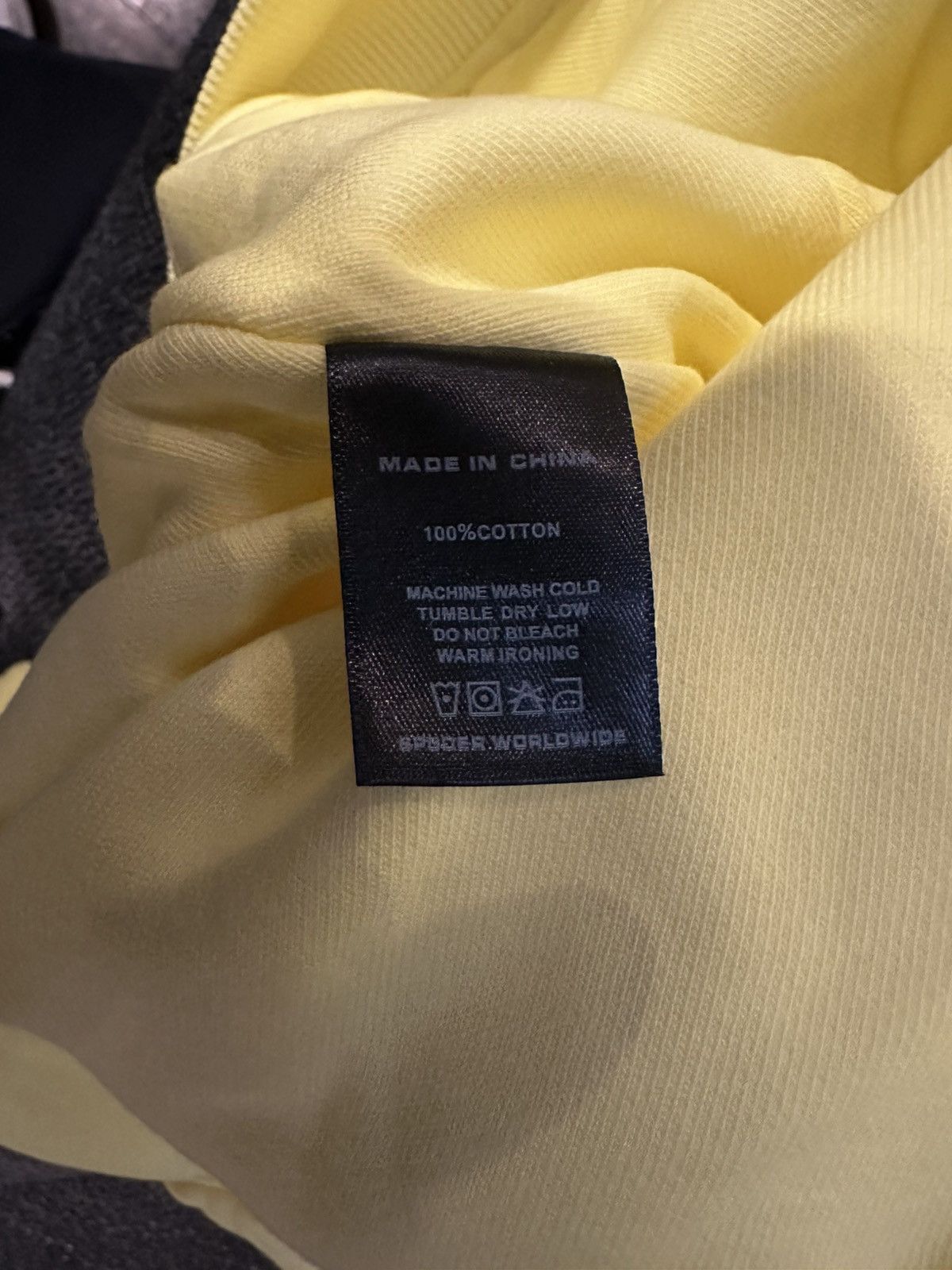 Sp5der Sp5der 55Star Yellow Hoodie Size L New Size US L / EU 52-54 / 3 - 5 Thumbnail