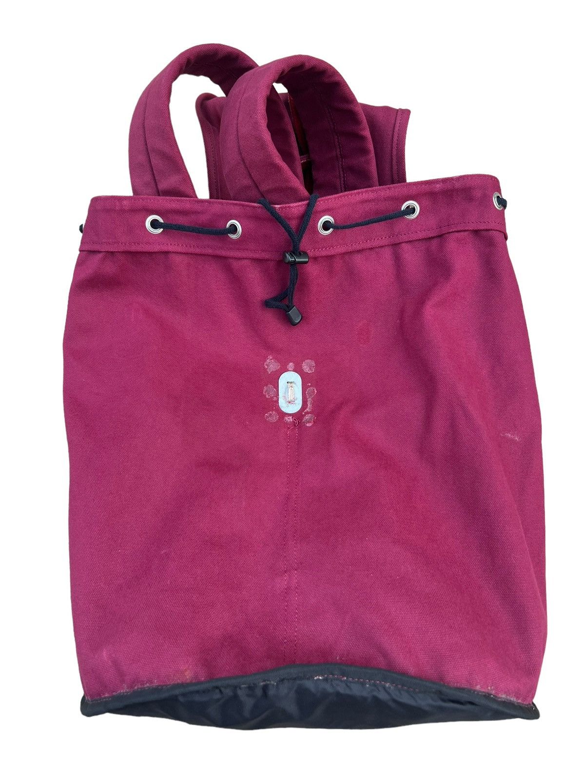 Sifury VTG Sifury Japan Hybrid Cotton Suede Leather Backpack Bag Size ONE SIZE - 21 Thumbnail
