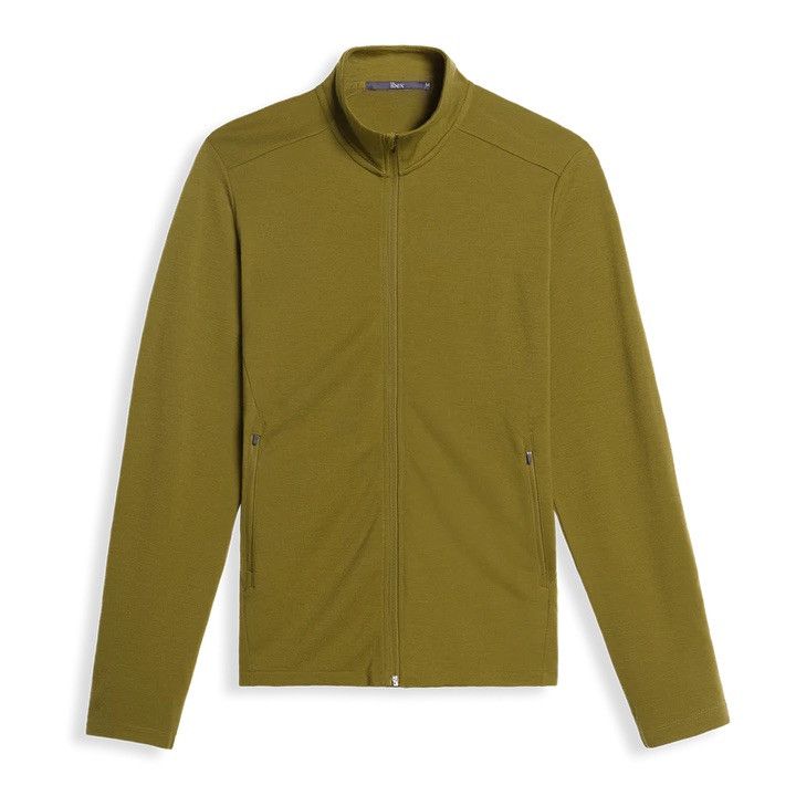 image of NWT Ibex Shak Lite Jacket Men's S Olive Oil Rrp $240 (Size Small)