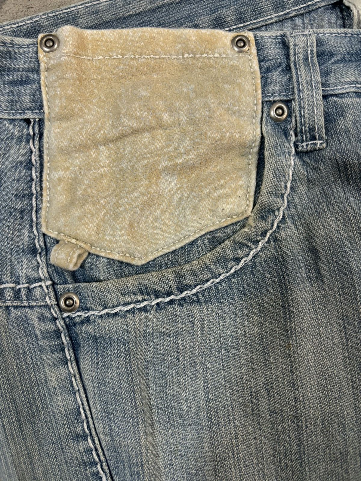 Blue Blue Japan Vintage Japanese Brand Rusty Blue Wash Loose Fit Jeans Size US 30 / EU 46 - 5 Thumbnail