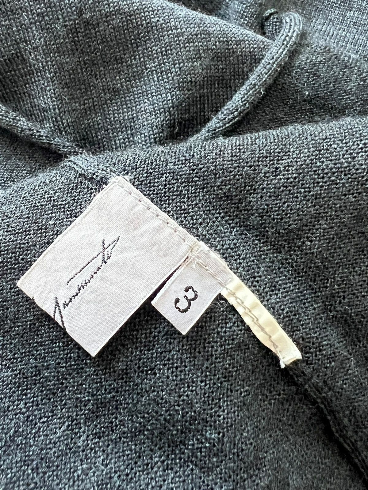 Yohji Yamamoto 1990s Yohji Yamamoto Knit Wool Jumper Size S / US 4 / IT 40 - 13 Thumbnail