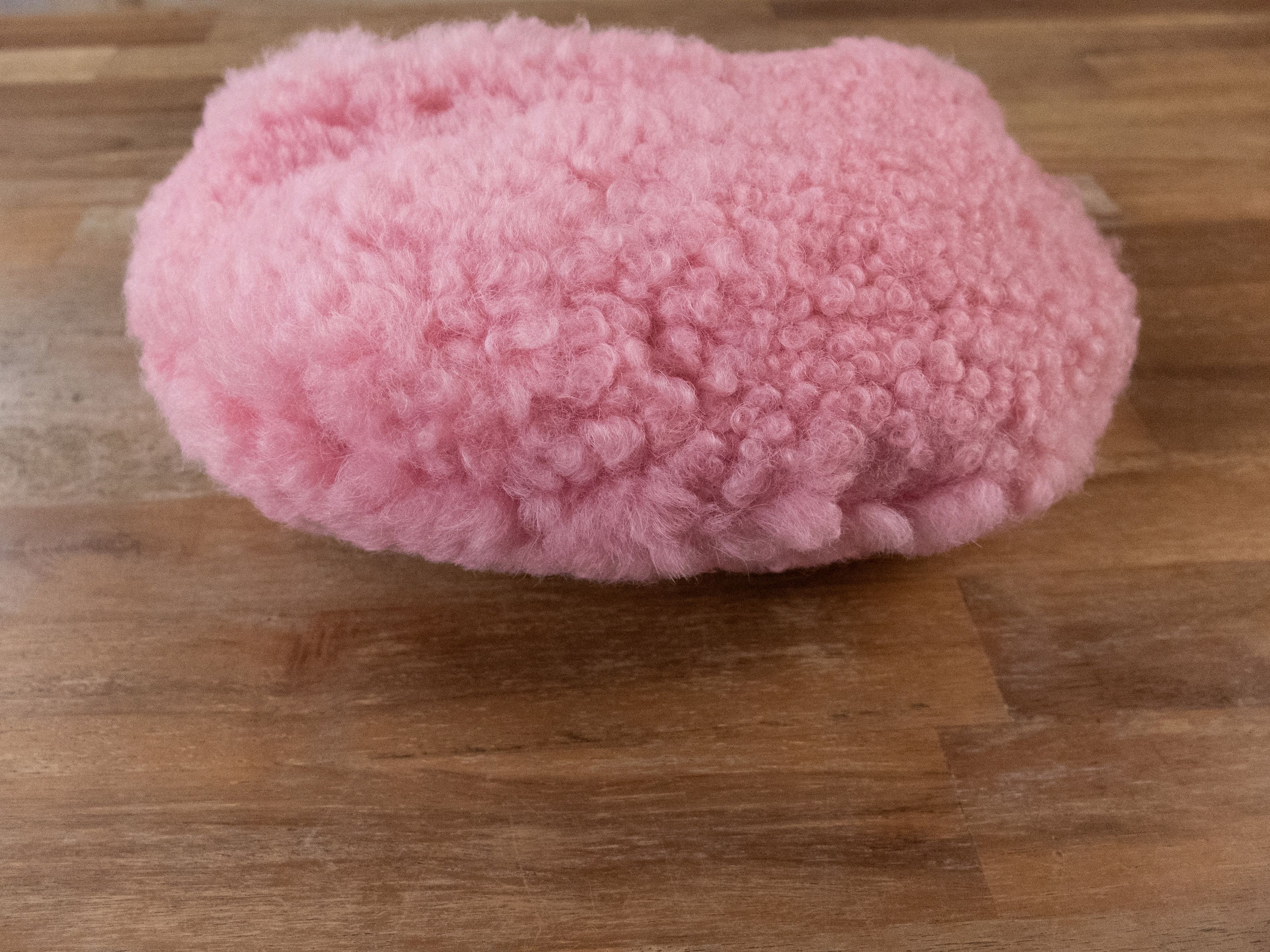 Bottega Veneta BOTTEGA VENETA Jodie mini popsicle pink shearling fur bag Size ONE SIZE - 8 Thumbnail