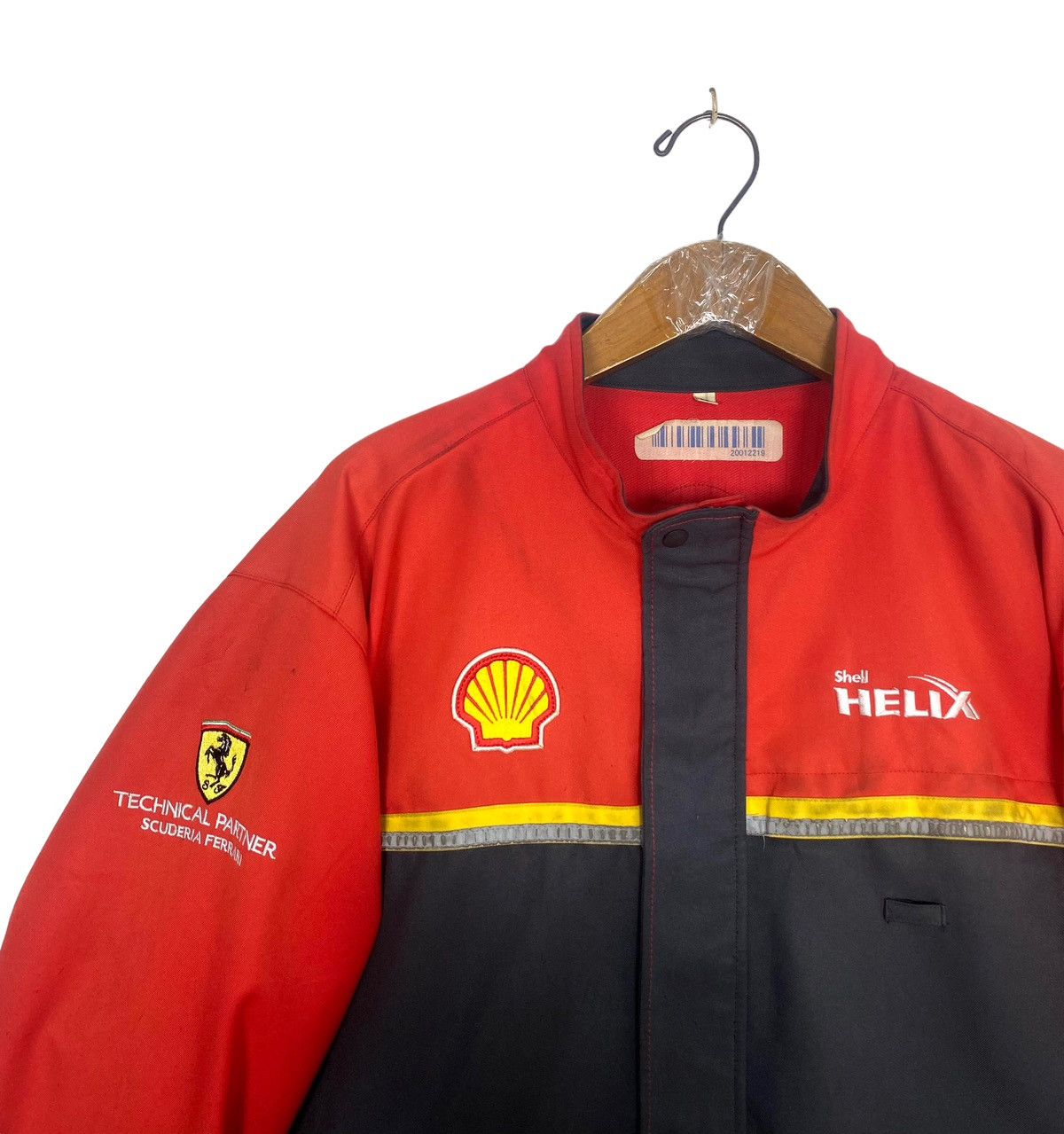 Ferrari Rare‼️ Vintage Shell Helix X Ferrari Jacket Embroidery Logo Size US L / EU 52-54 / 3 - 4 Thumbnail