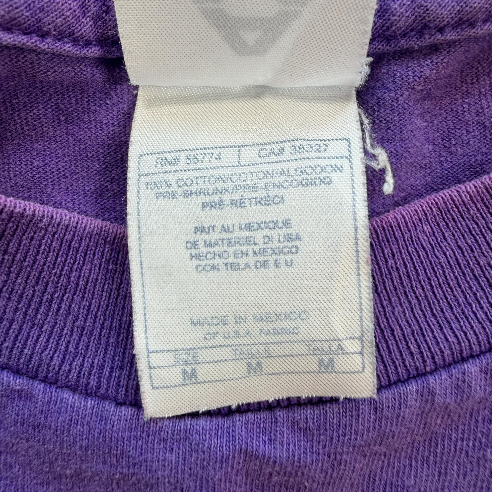 Other Vintage LSU Tigers T Shirt Purple Faded College Tee M Size US M / EU 48-50 / 2 - 8 Thumbnail