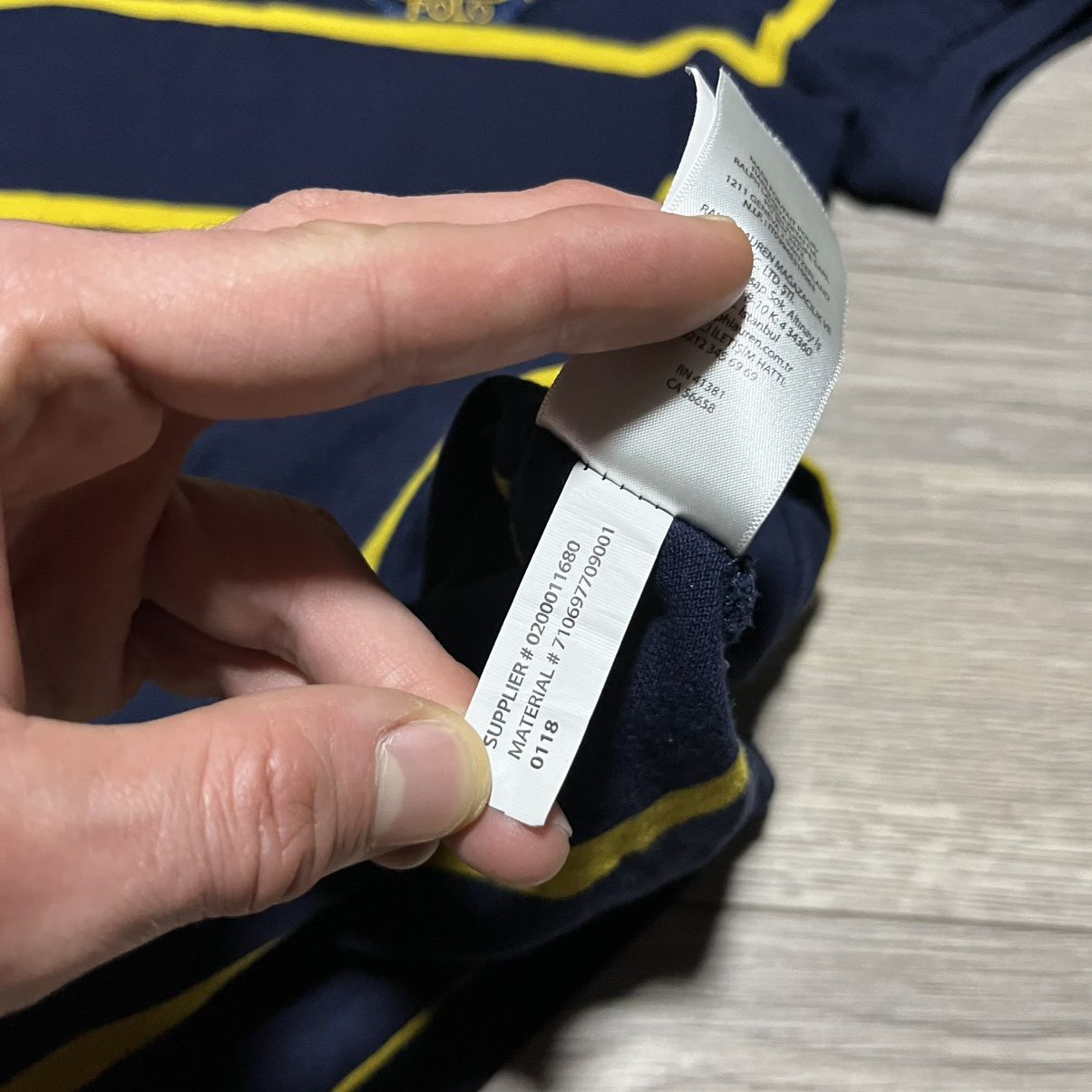 Polo Ralph Lauren Polo Ralph Lauren t-shirt stripe polo Size US S / EU 44-46 / 1 - 8 Thumbnail